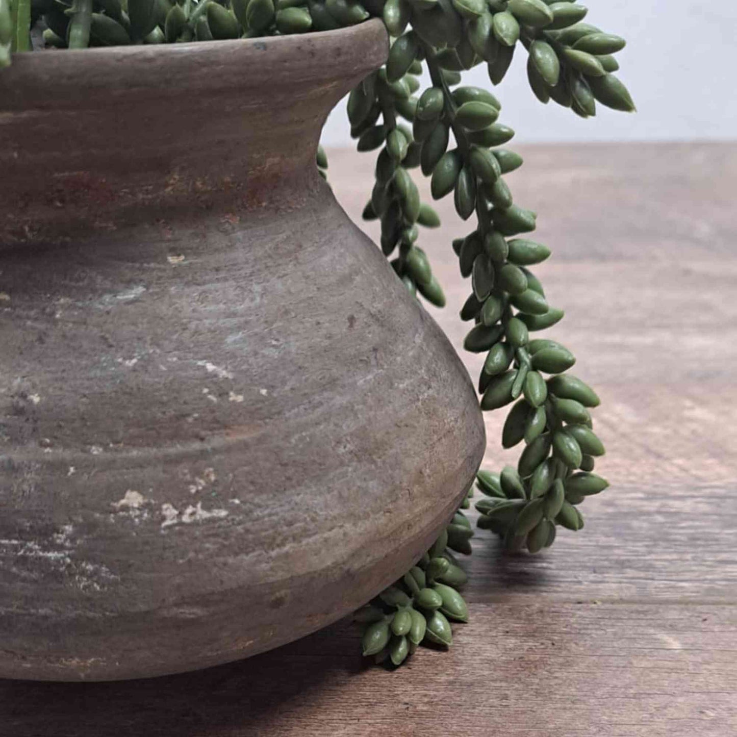 Vintage Clay Vessel - Rounded Base