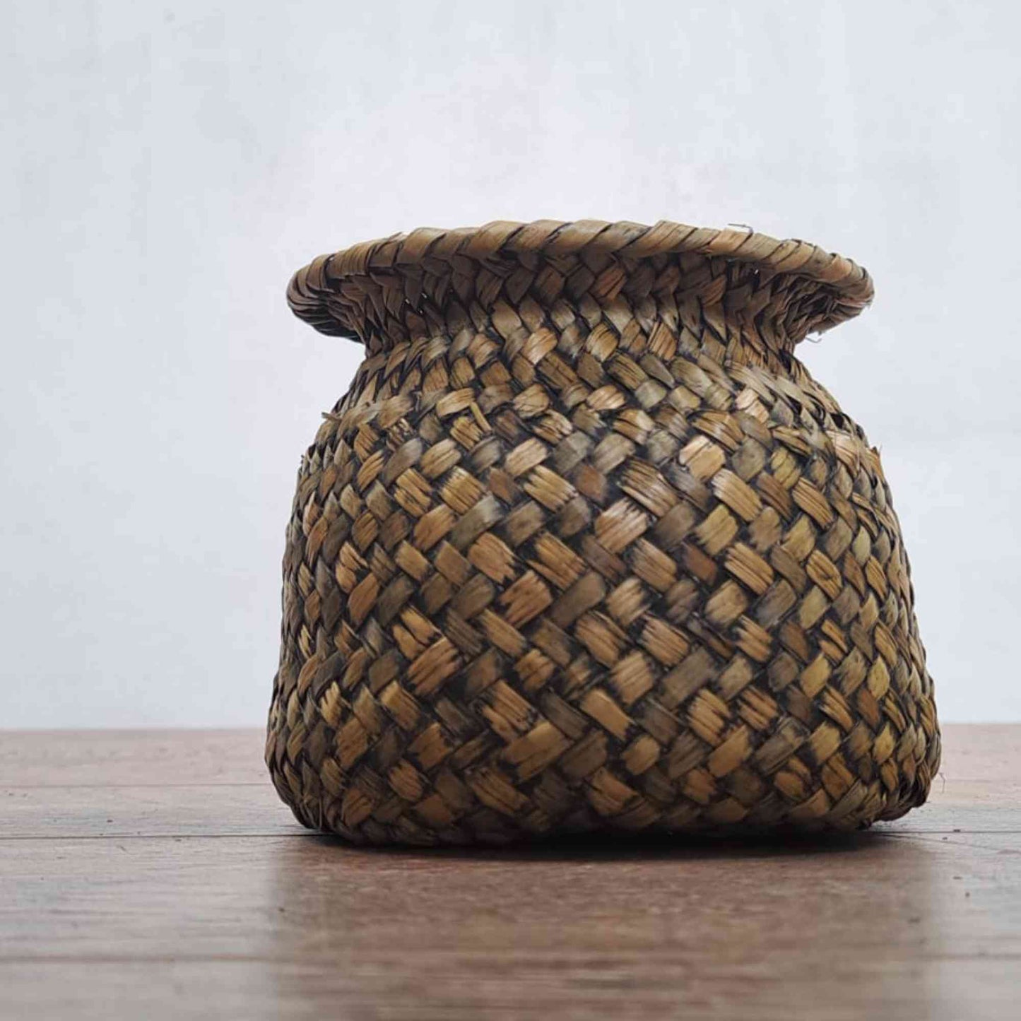 Native African Artisan Basket, Native Maasai Basket