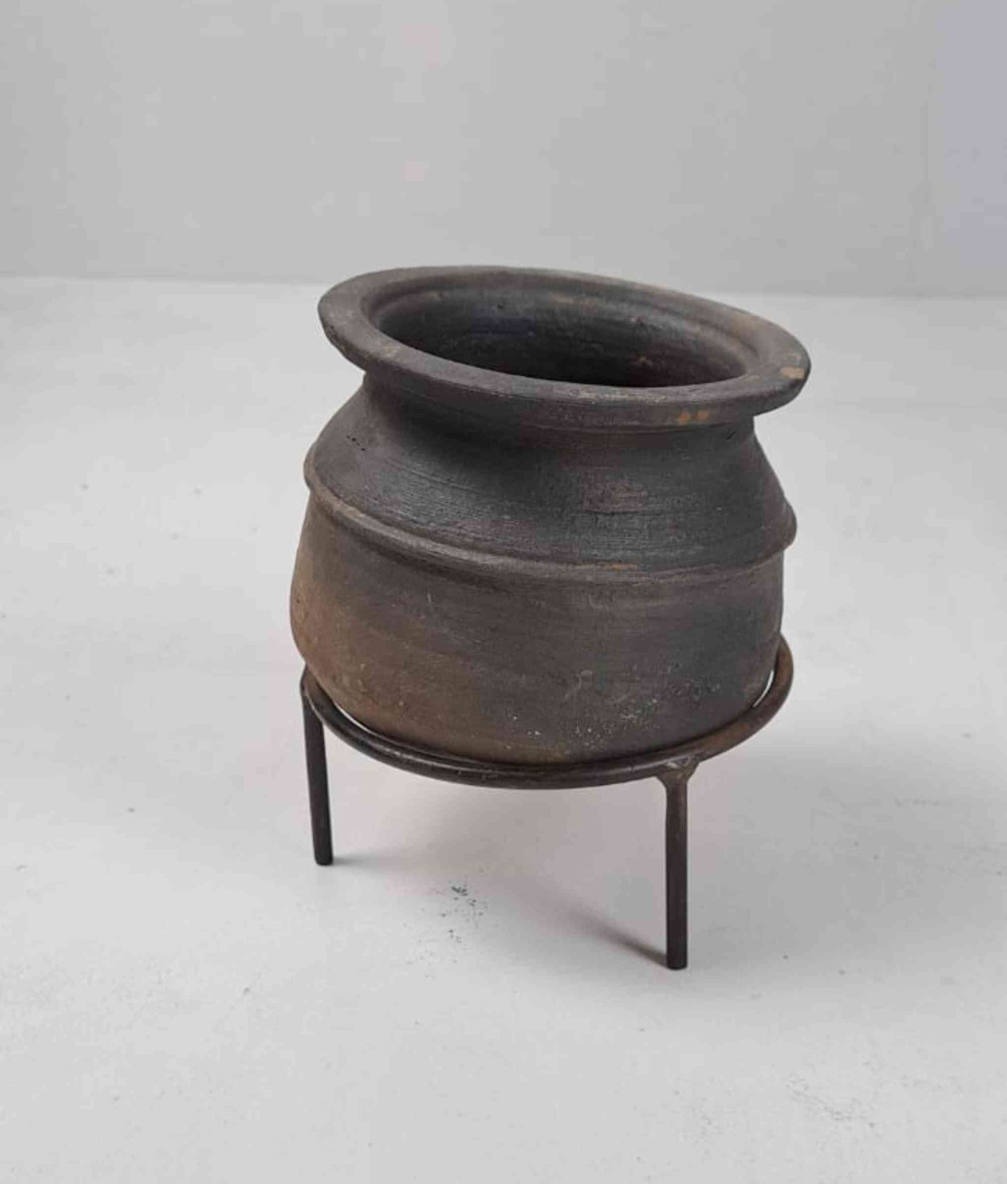 Vintage Clay Vessel - Rounded Base