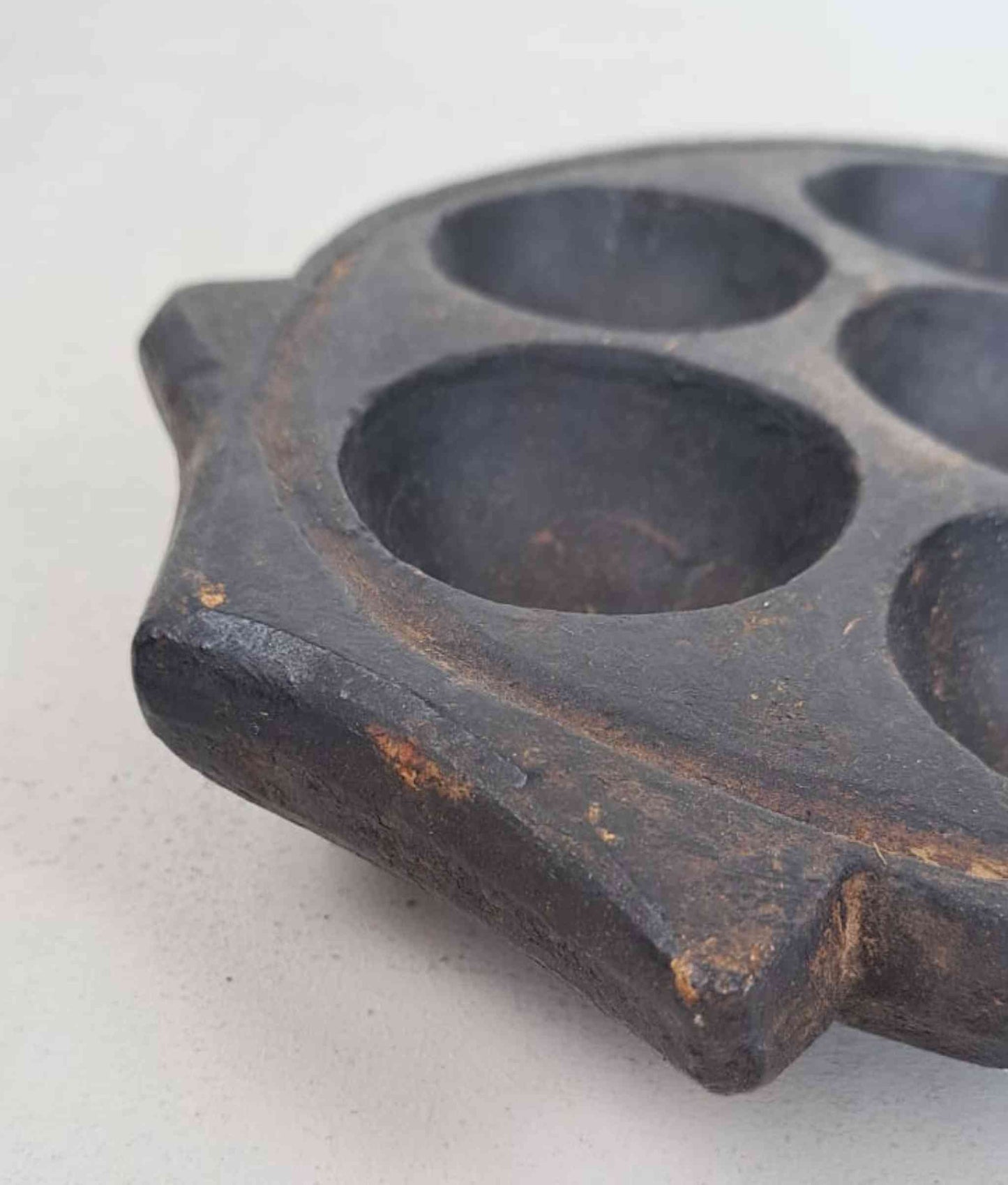 Antique Indian Stone Idli Tray