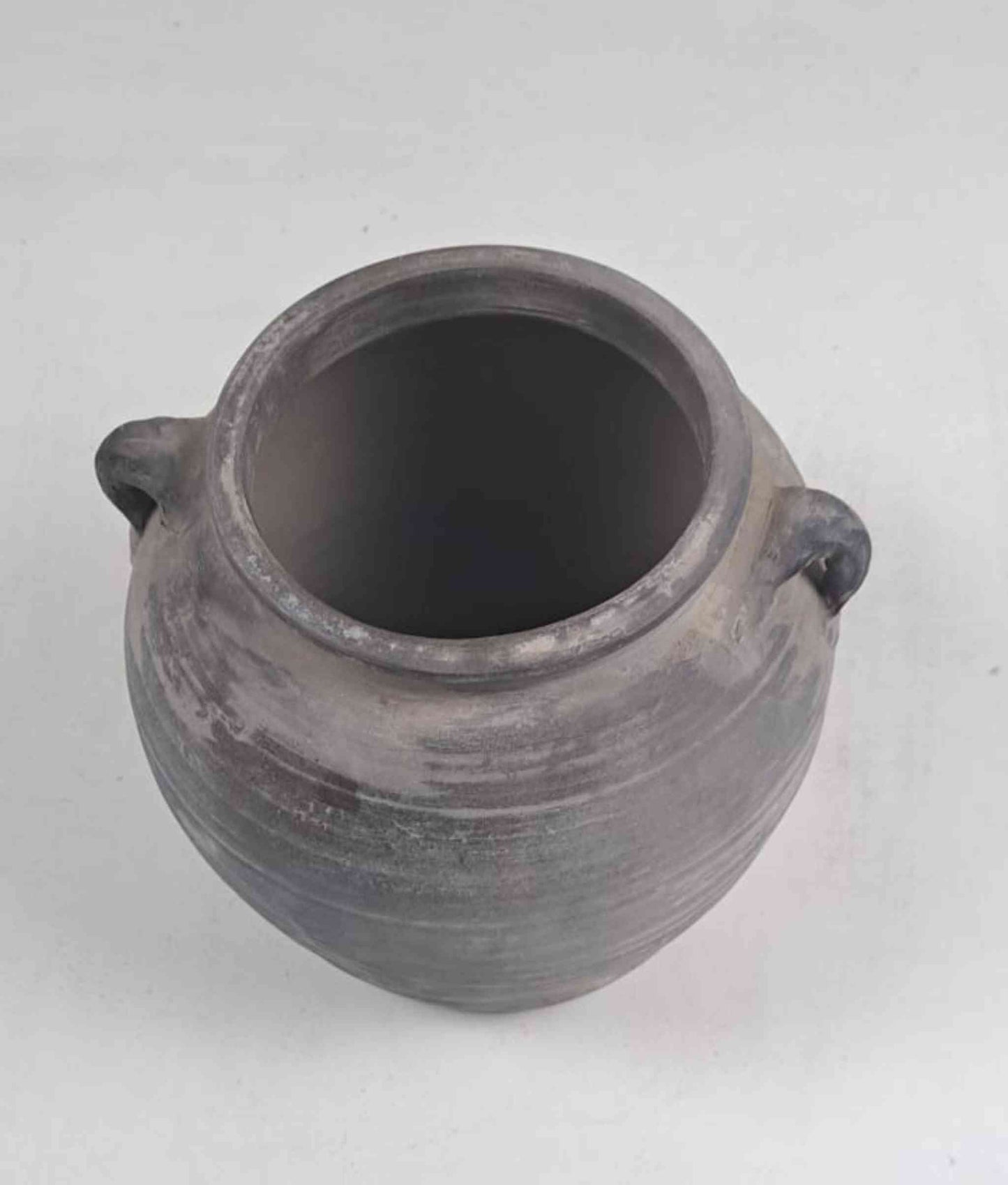 Handled Vintage Clay Water Vessel