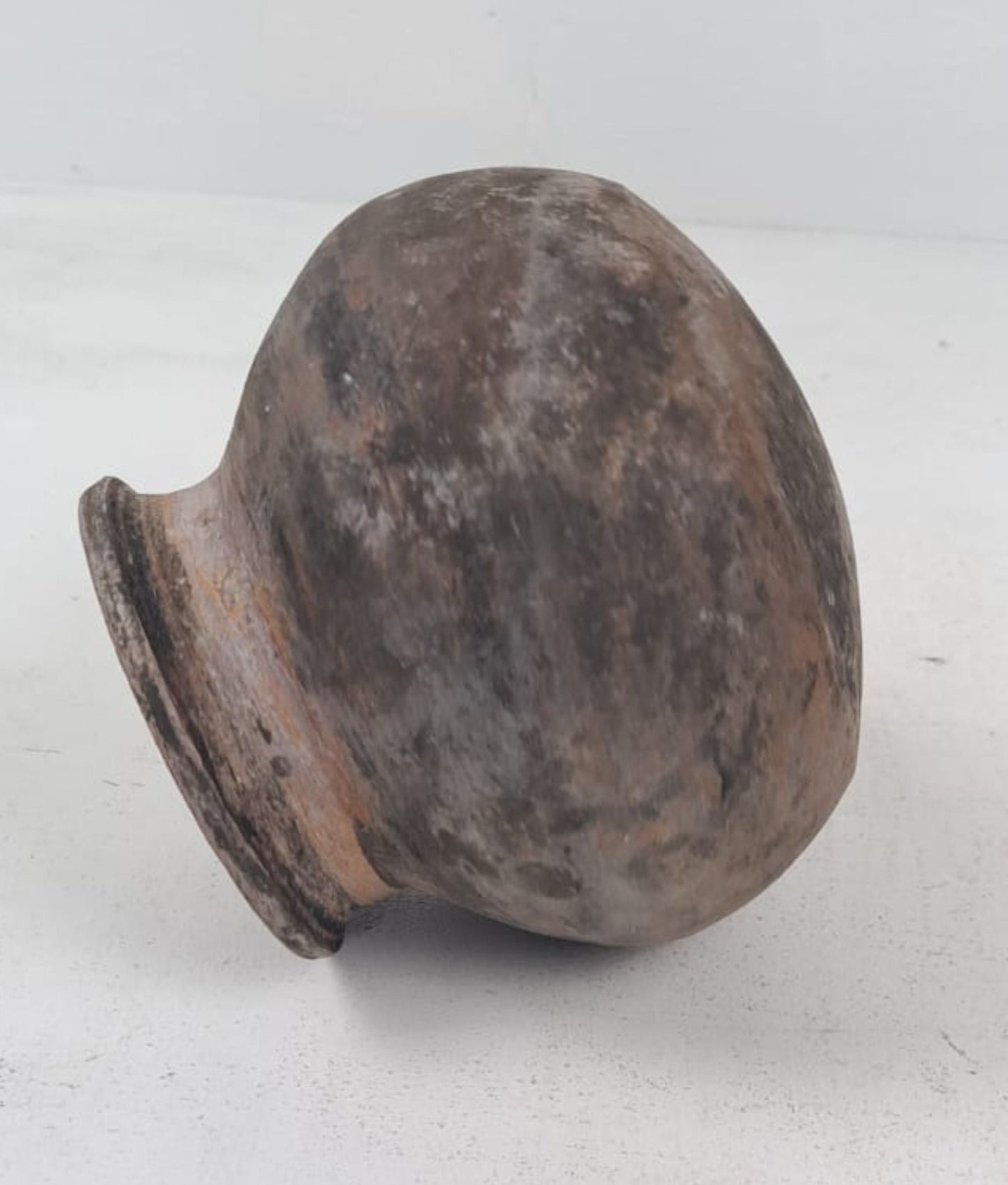 Vintage Clay Vessel - Rounded Base