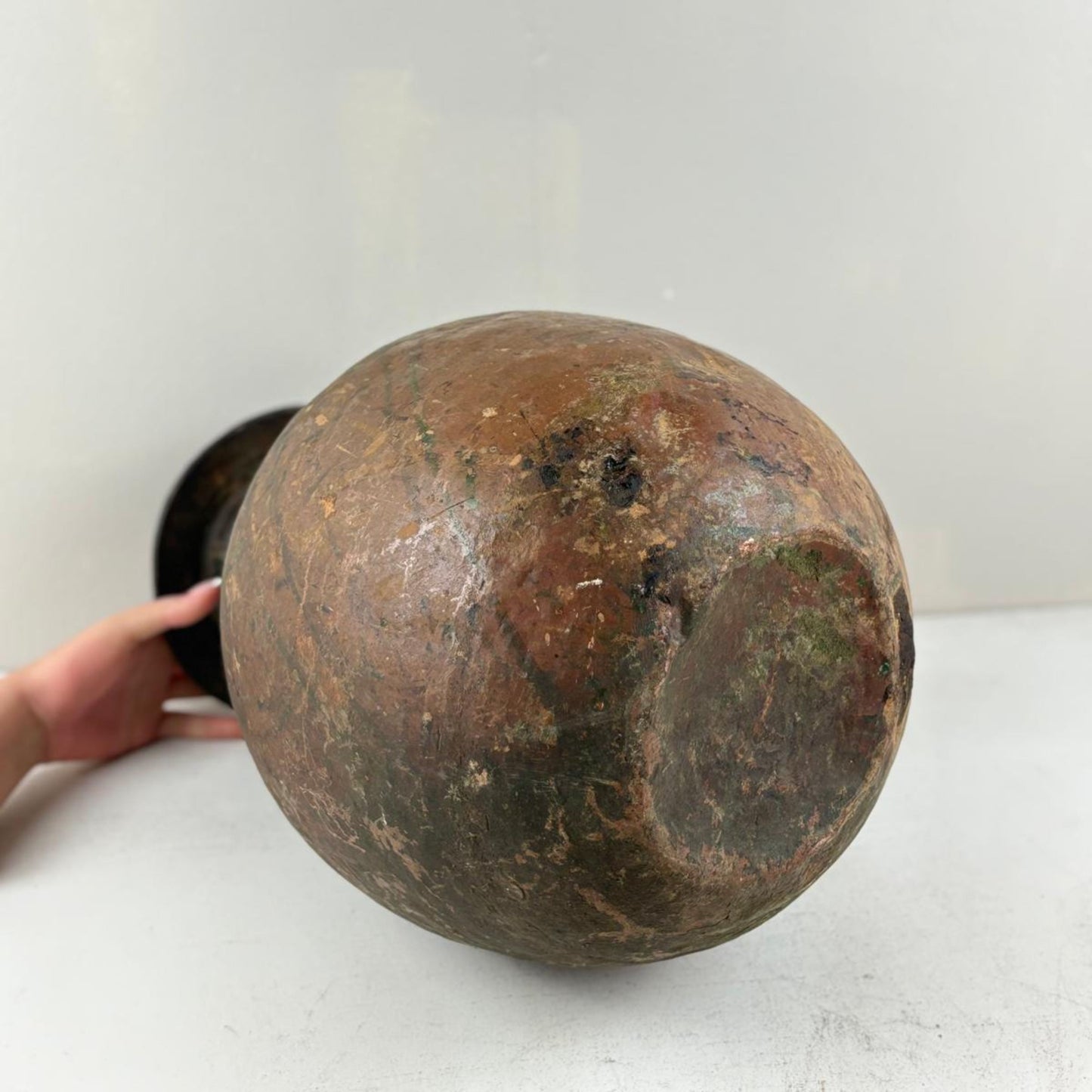 Vintage Copper Water Jug from Nepal