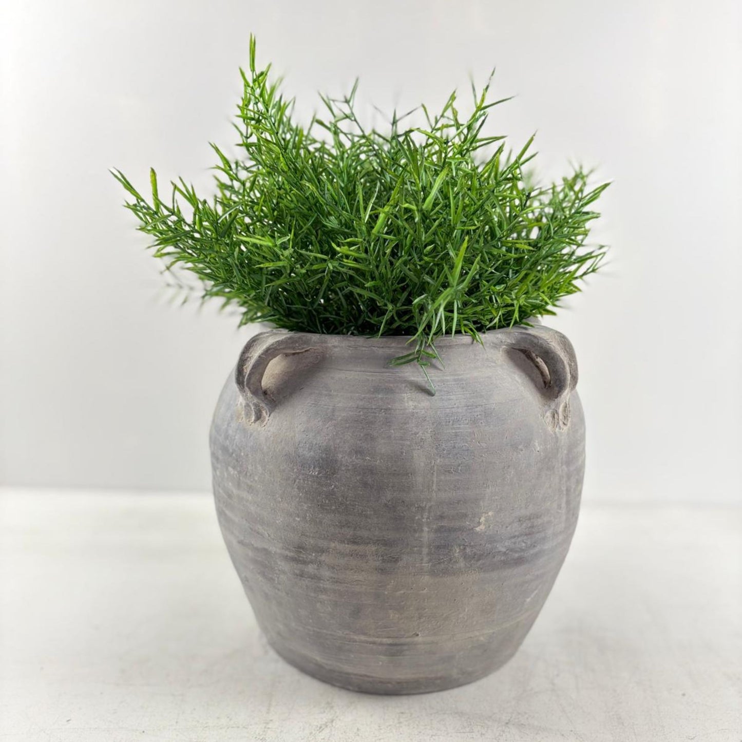 Antique Lobed Pantry Jar Pottery Vase - Yanjing, Shanxi, China
