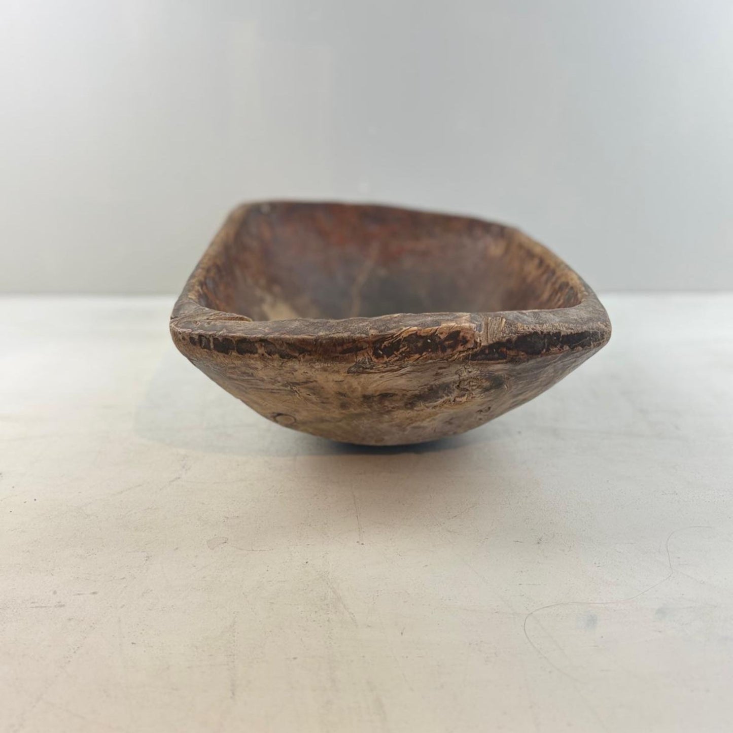 Antique Wooden Dough Bowl - Gamai, Qinghai Province, Tibet