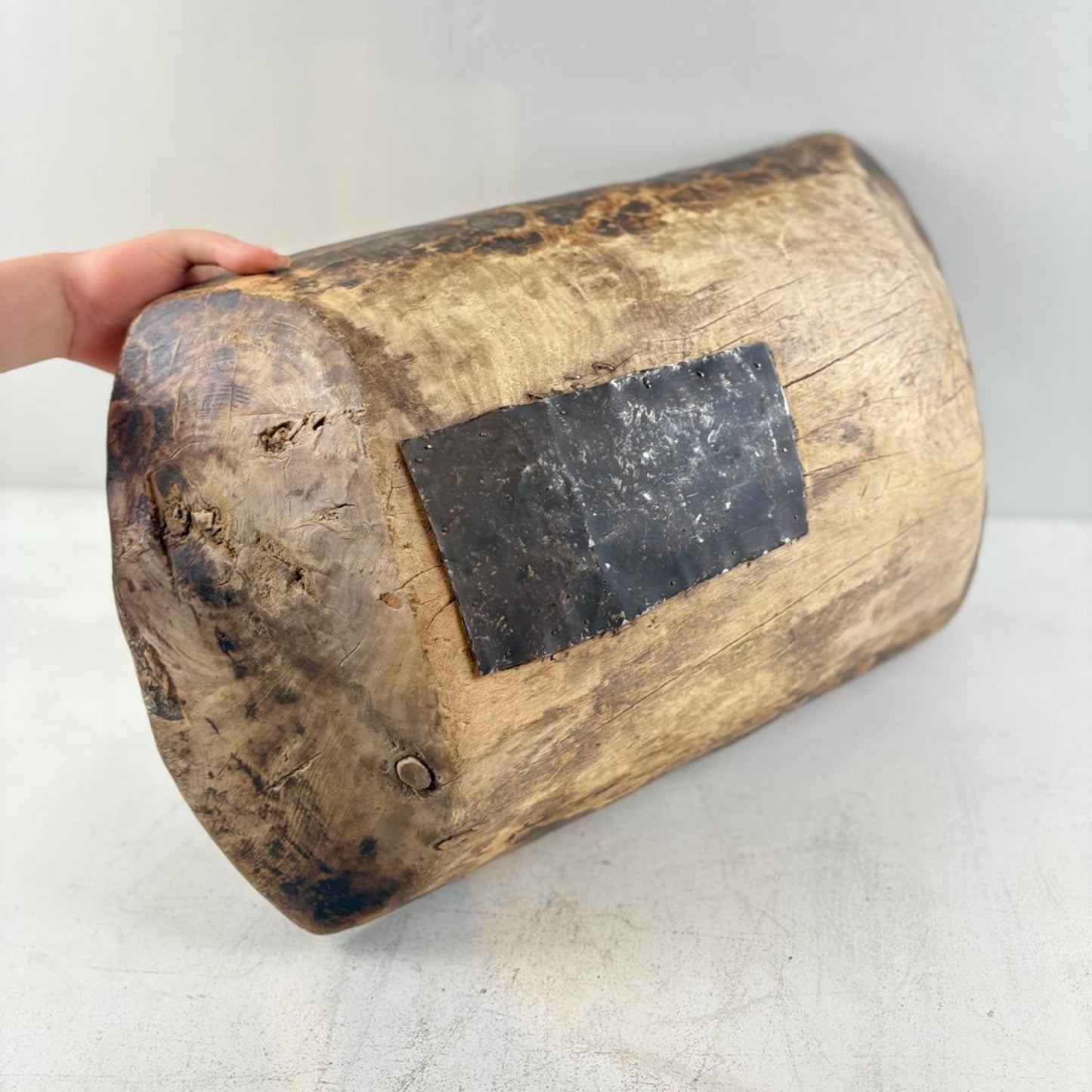 Antique Wooden Dough Bowl - Gamai, Qinghai Province, Tibet