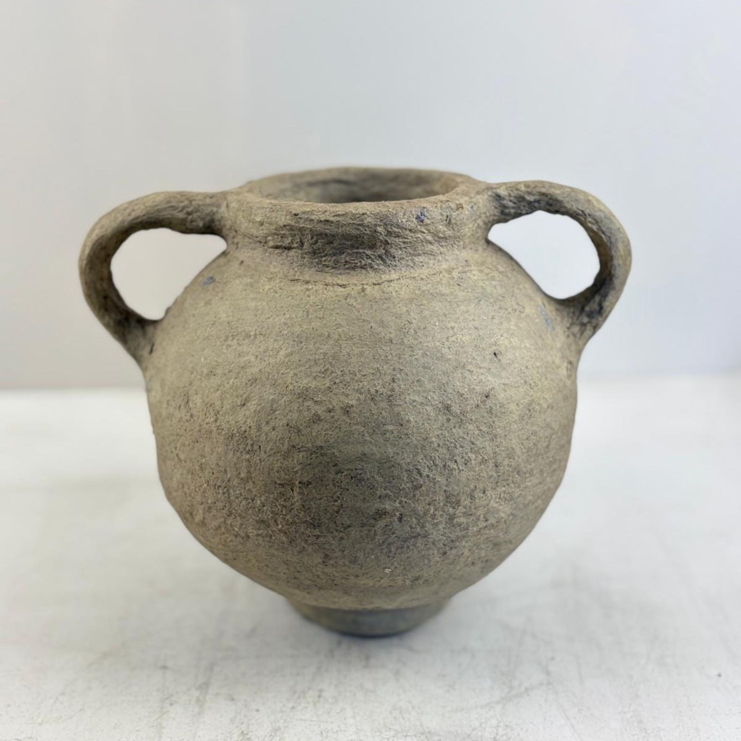 Vintage Rustic Handled Vase - Kaschmir, India