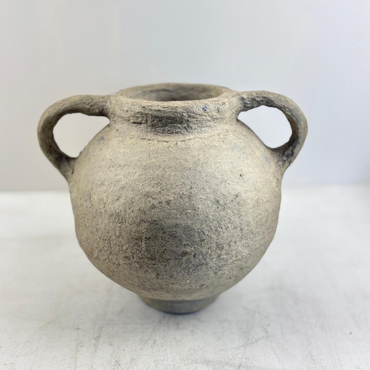 Vintage Rustic Handled Vase - Kaschmir, India
