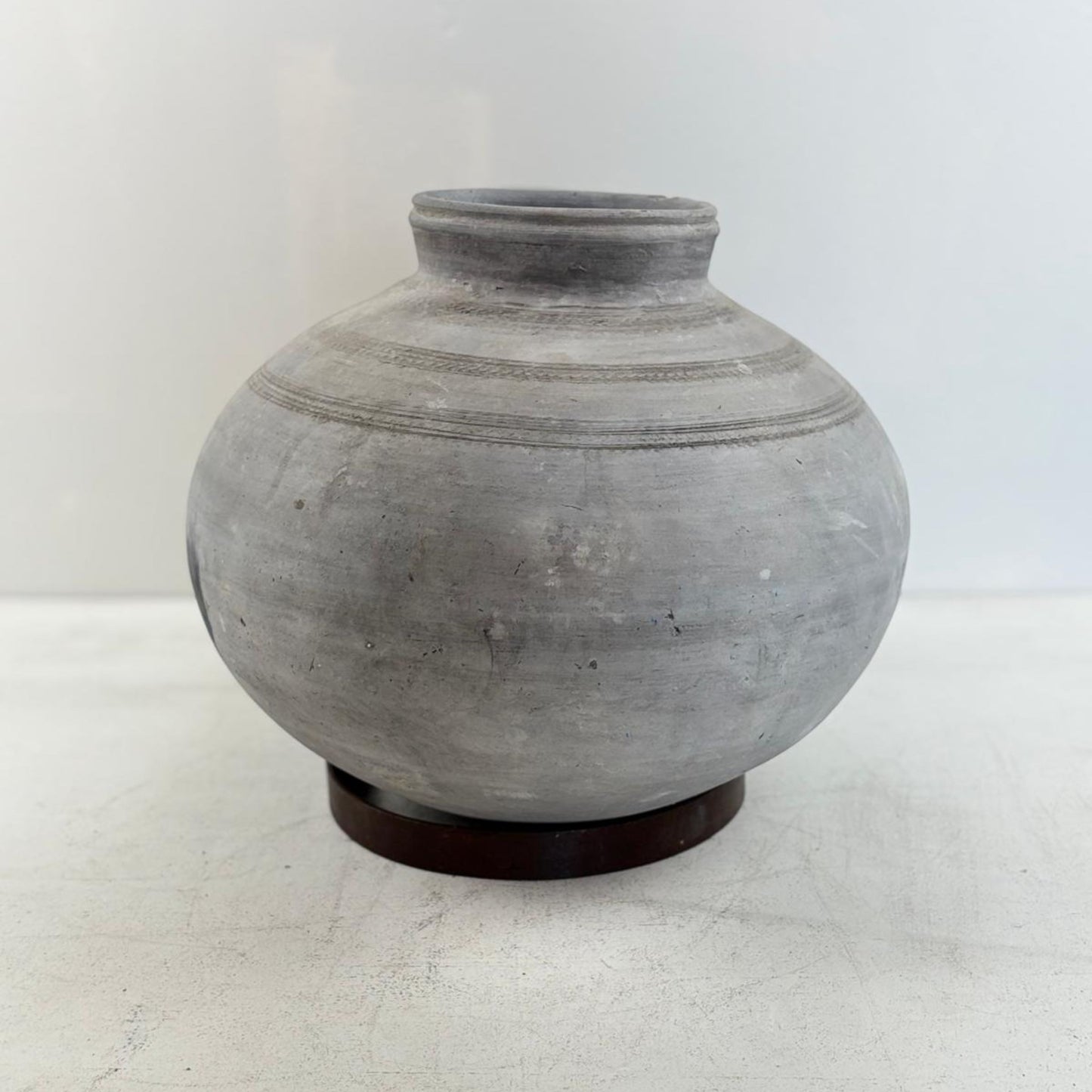 Antique South African Clay Water Vessel