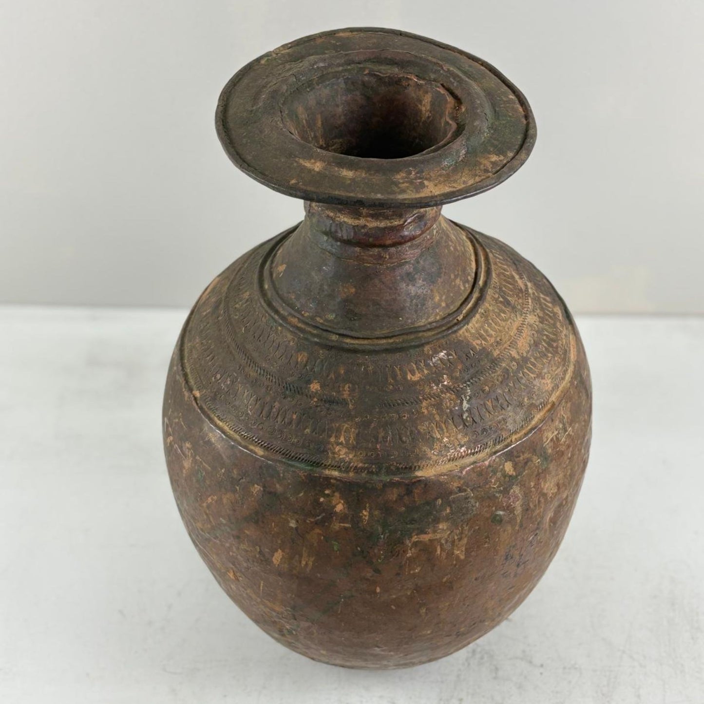 Vintage Copper Water Jug from Nepal