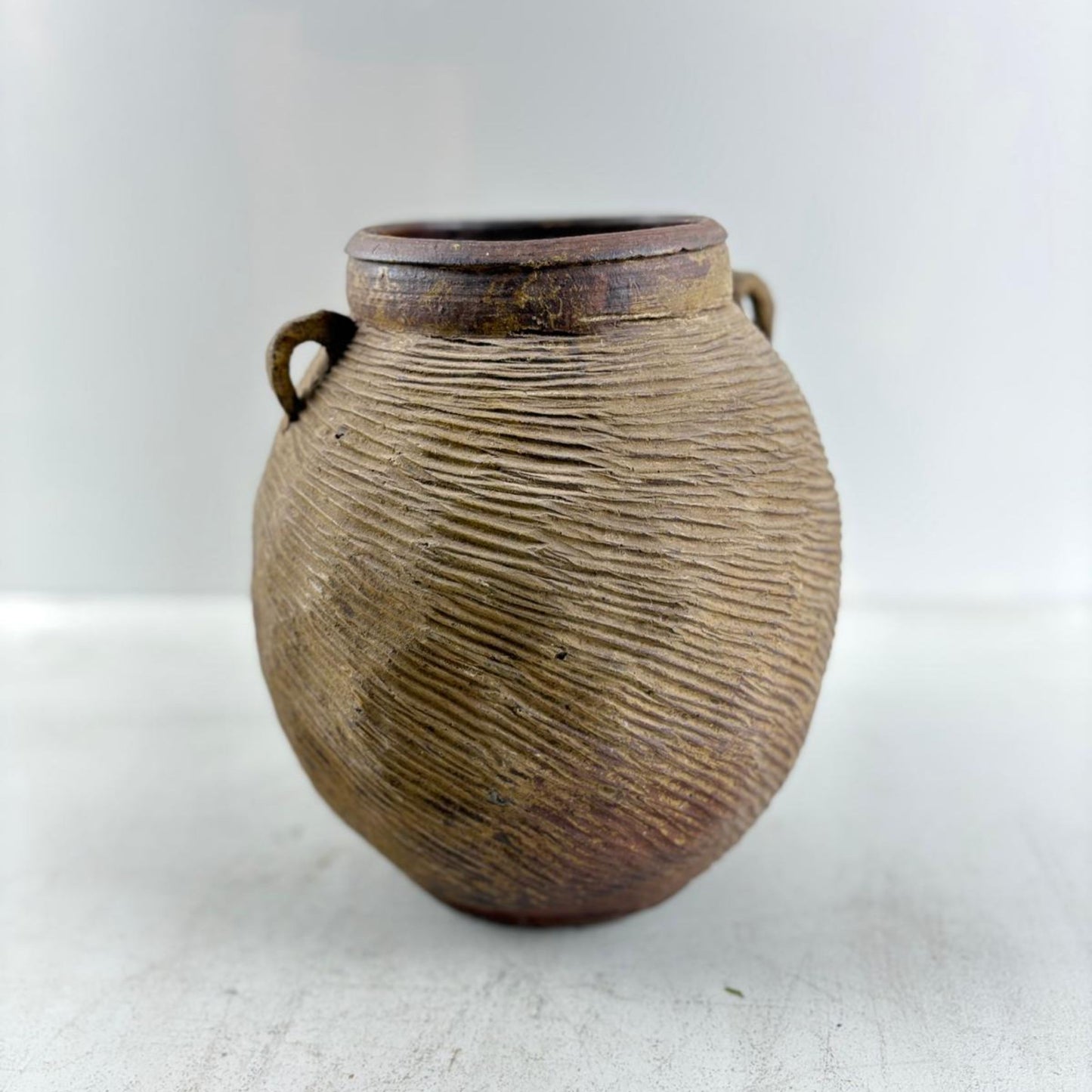 Antique lobed Storage Jar - Yunnan, Southwest China