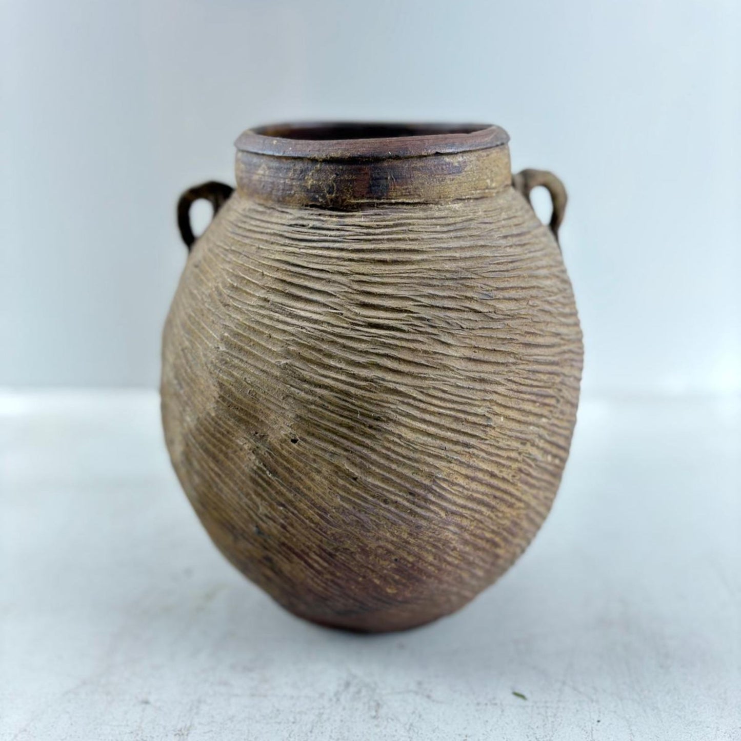 Antique lobed Storage Jar - Yunnan, Southwest China