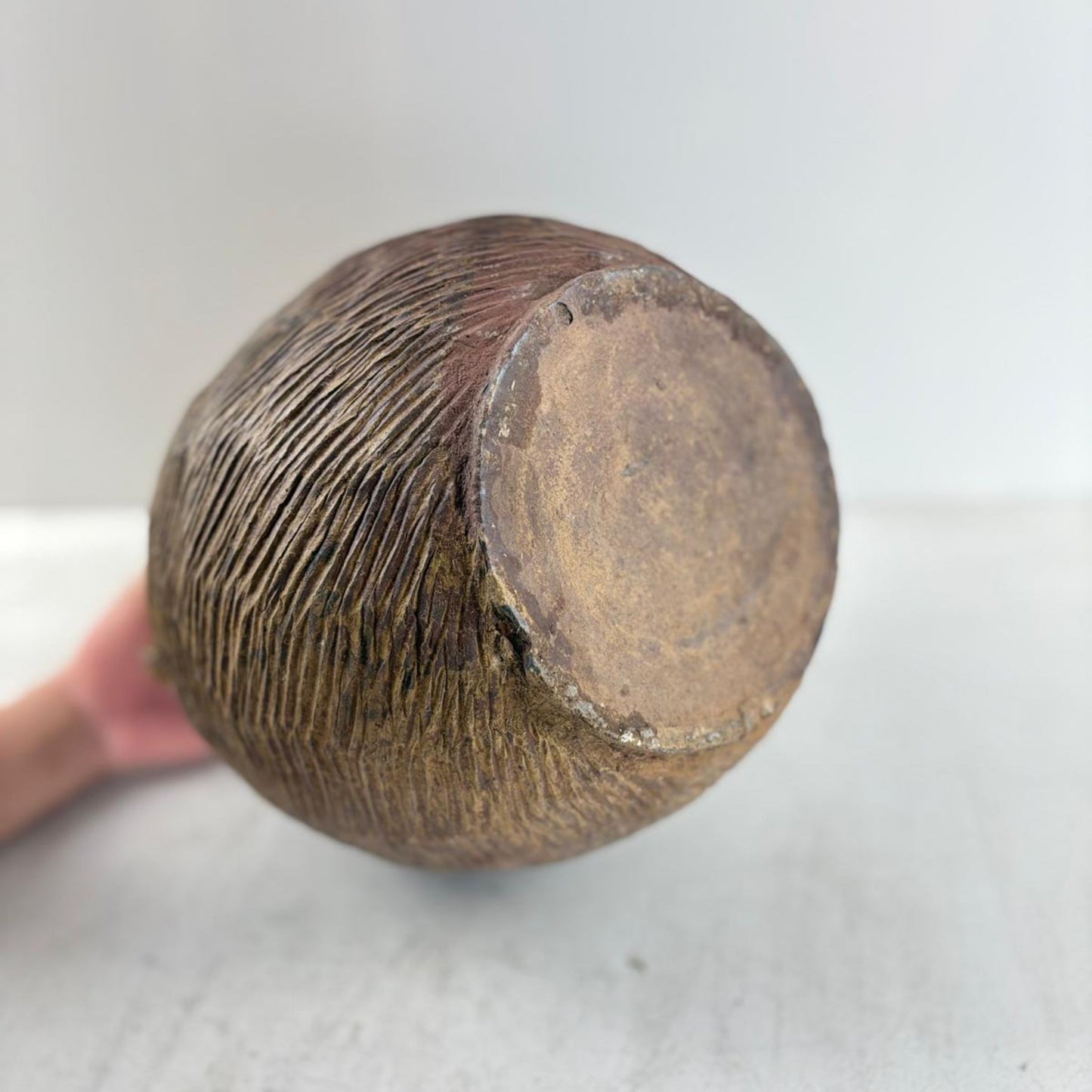 Antique lobed Storage Jar - Yunnan, Southwest China