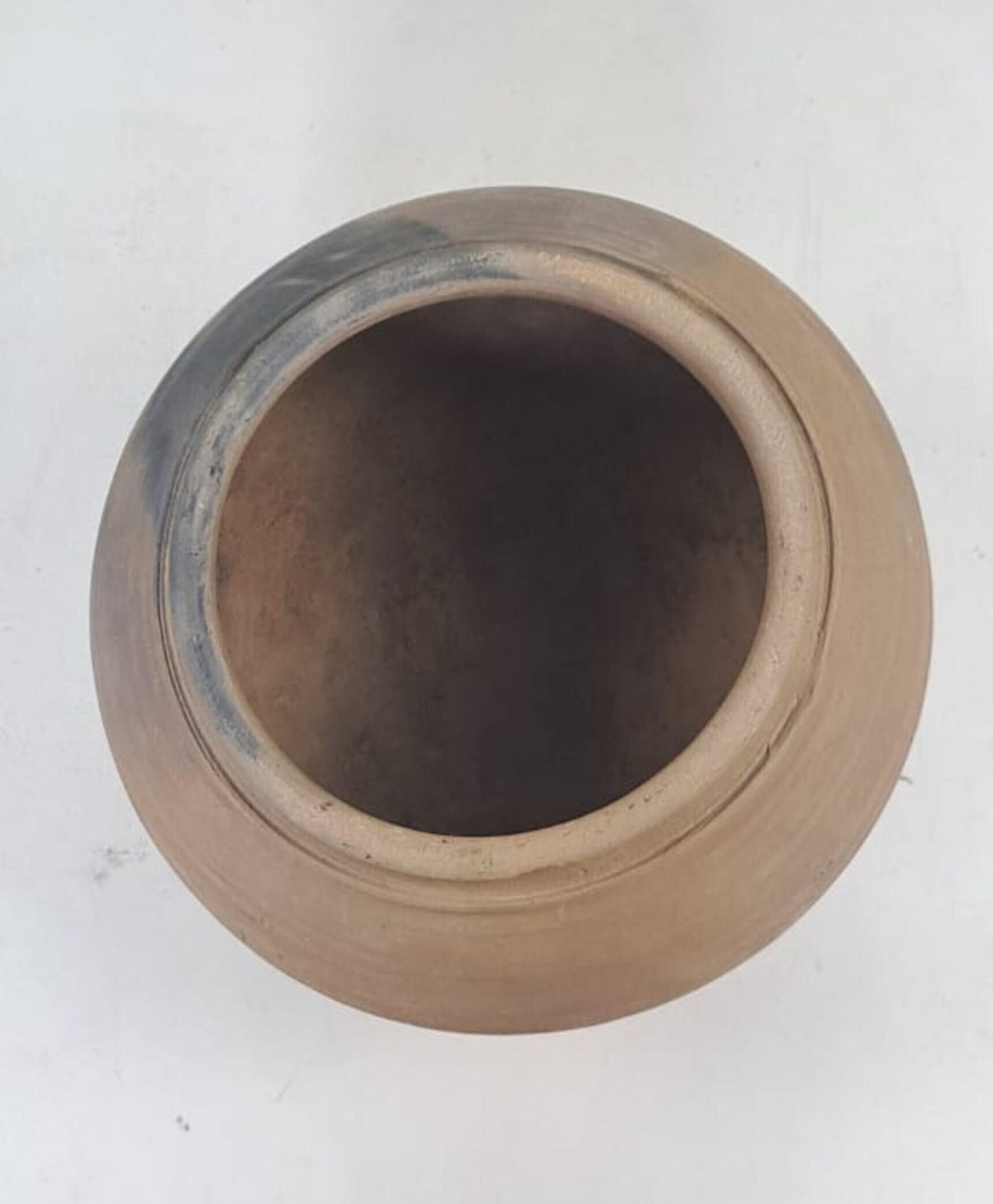 Antique African Clay Pot Handcrafted Terracotta