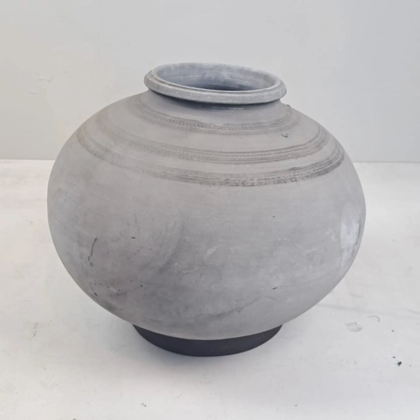 Antique African Clay Water Vessel
