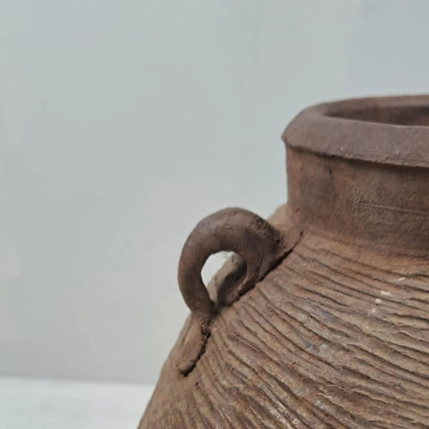 Antique lobed Storage Jar - Yunnan, Southwest China