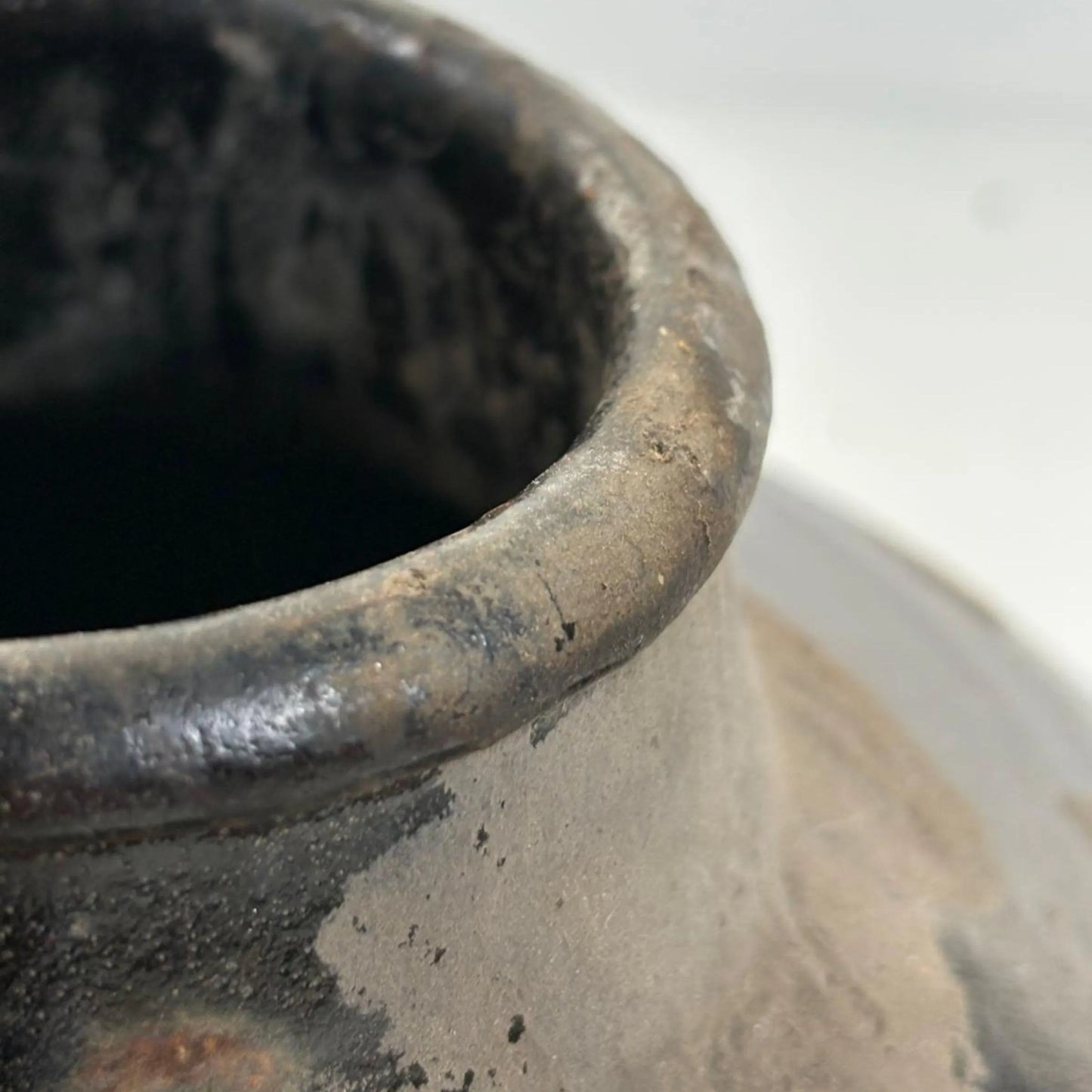 Rare Antique Glazed Pottery Vase - Yonghe, China