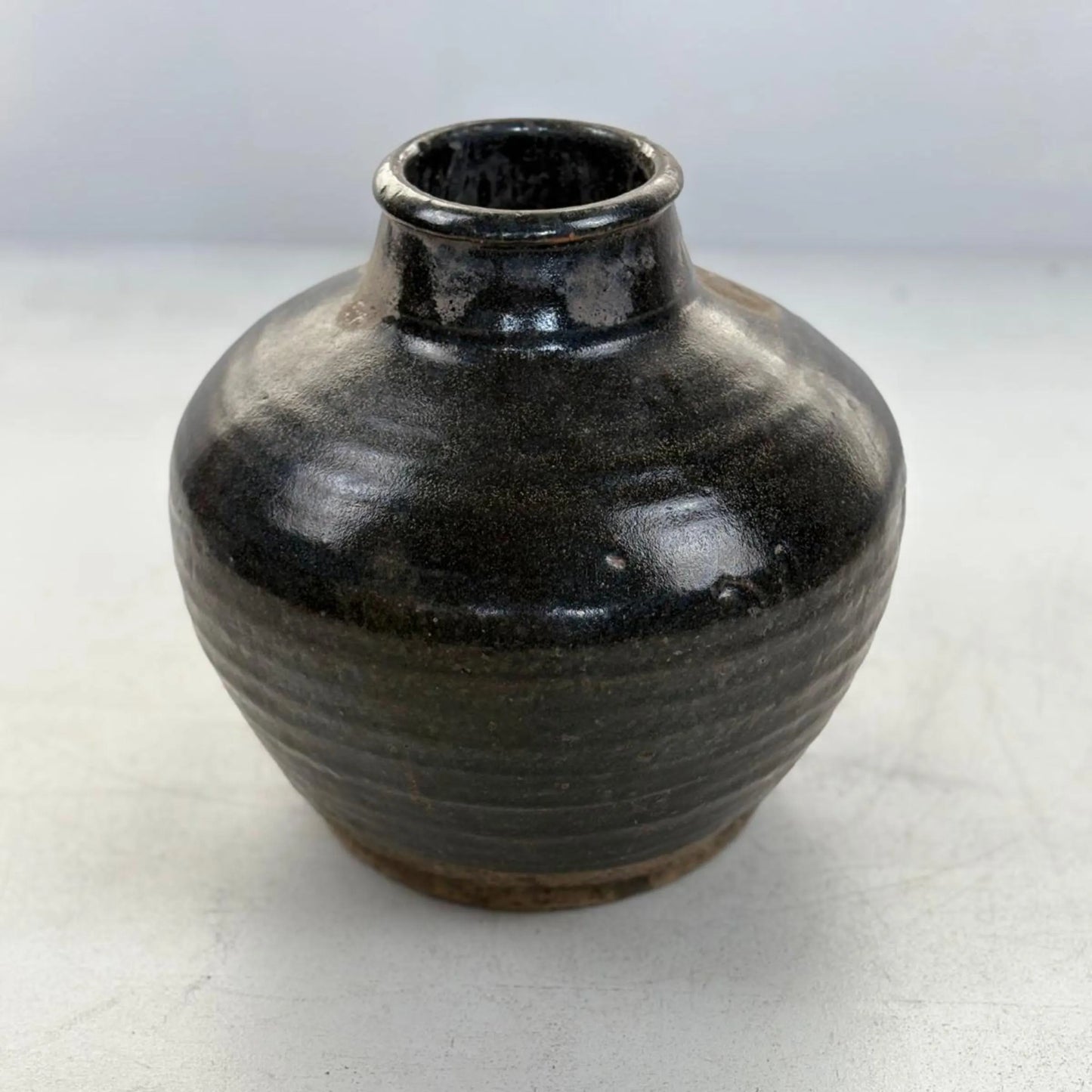 Rare Antique Glazed Pottery Vase - Yonghe, China