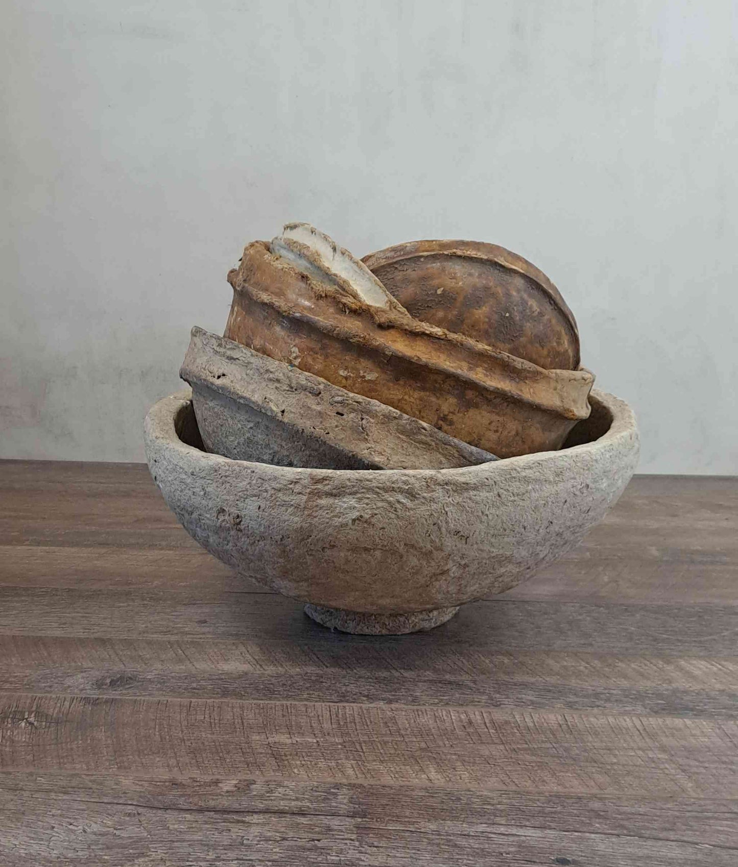 Indian Artisan Paper Mâché Bowl