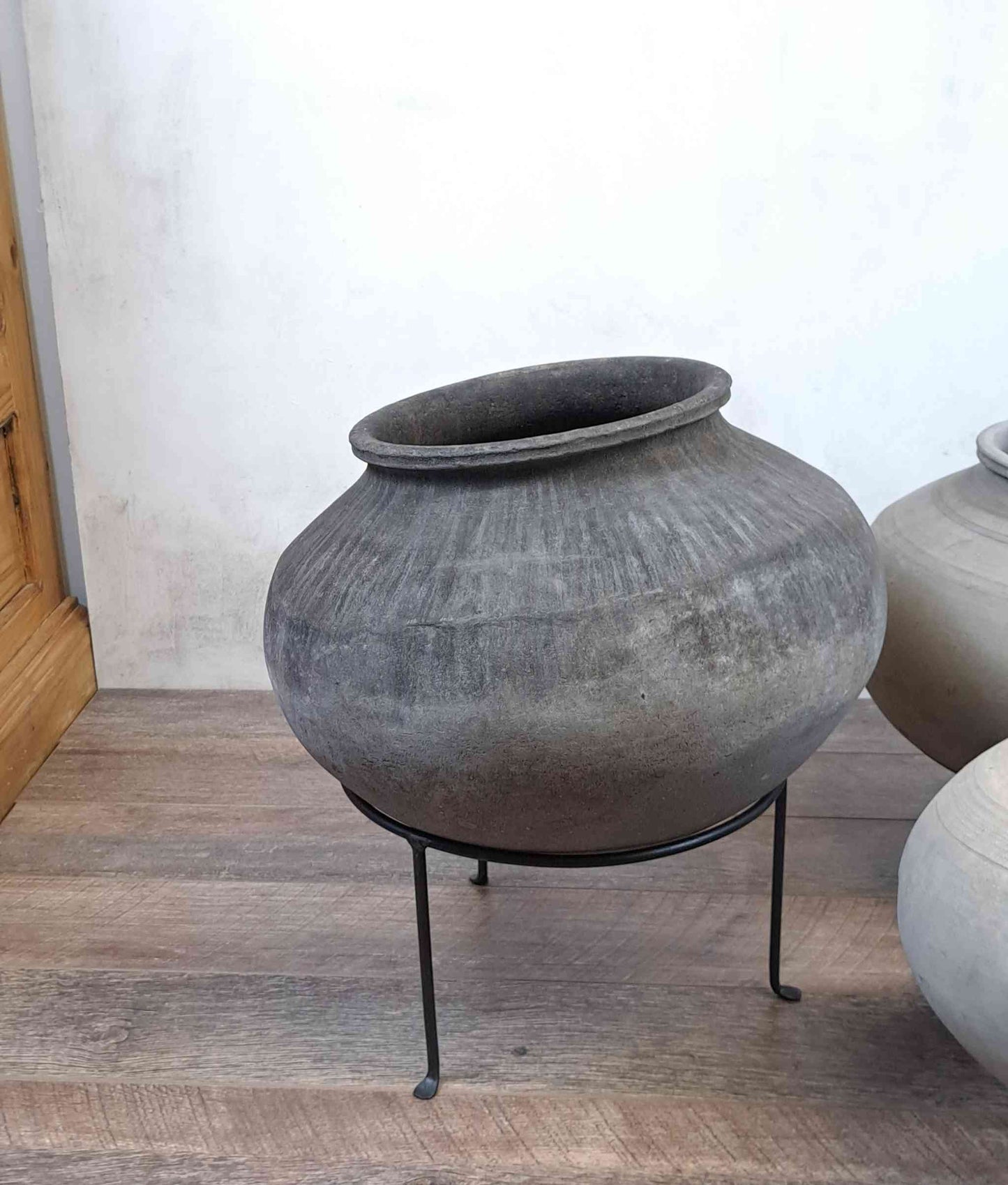 Vintage Clay Vessel, African Water Vessel
