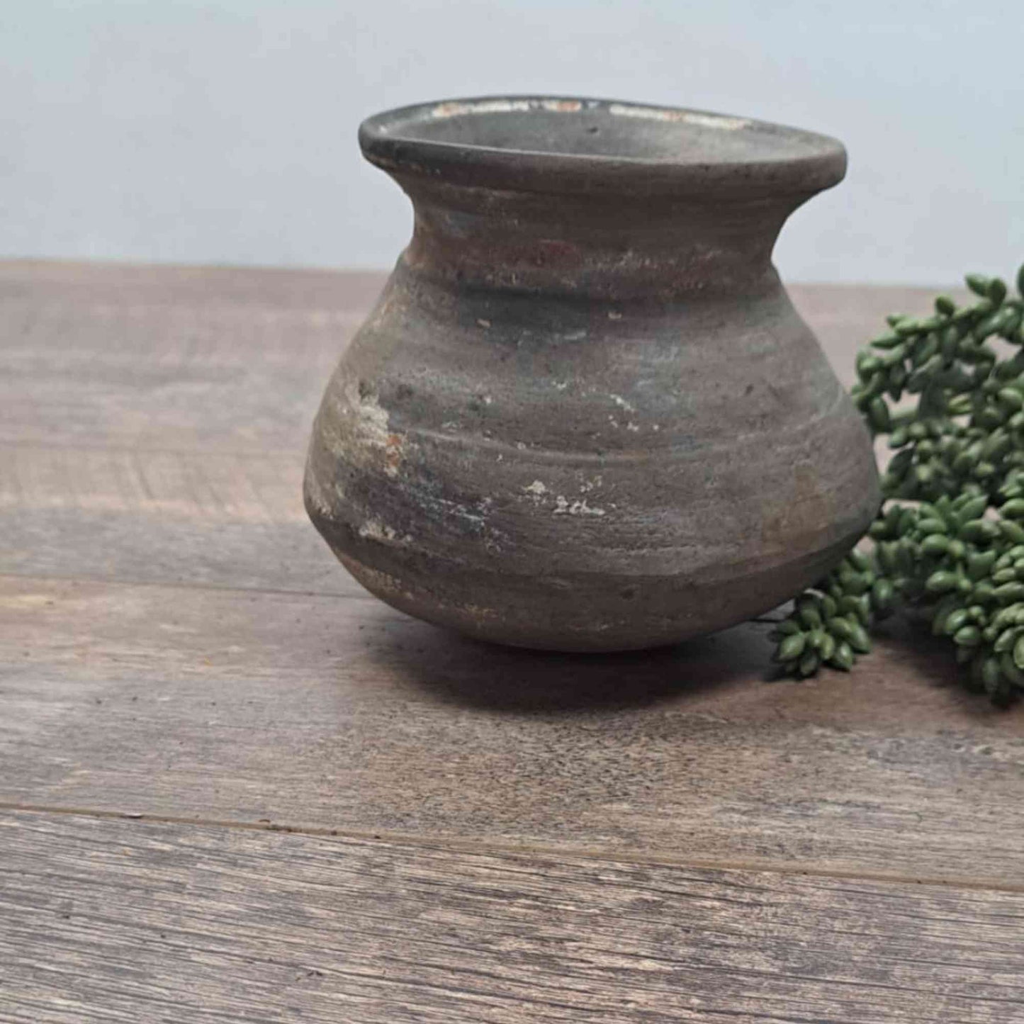 Vintage Clay Vessel - Rounded Base