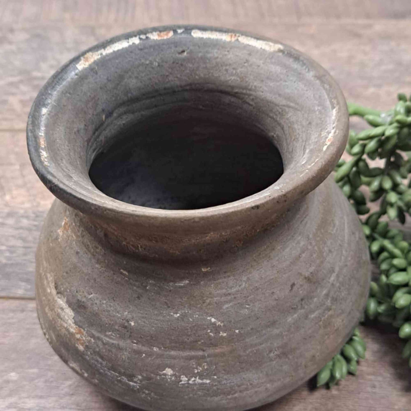 Vintage Clay Vessel - Rounded Base