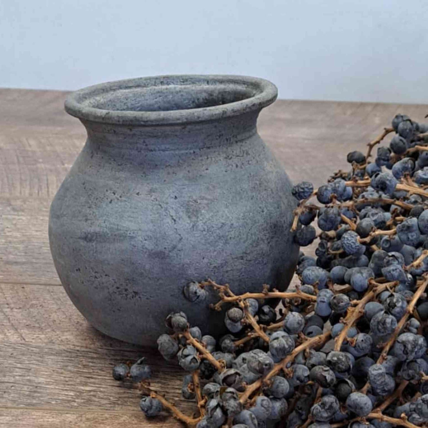 Vintage Clay Vessel - Rounded Base
