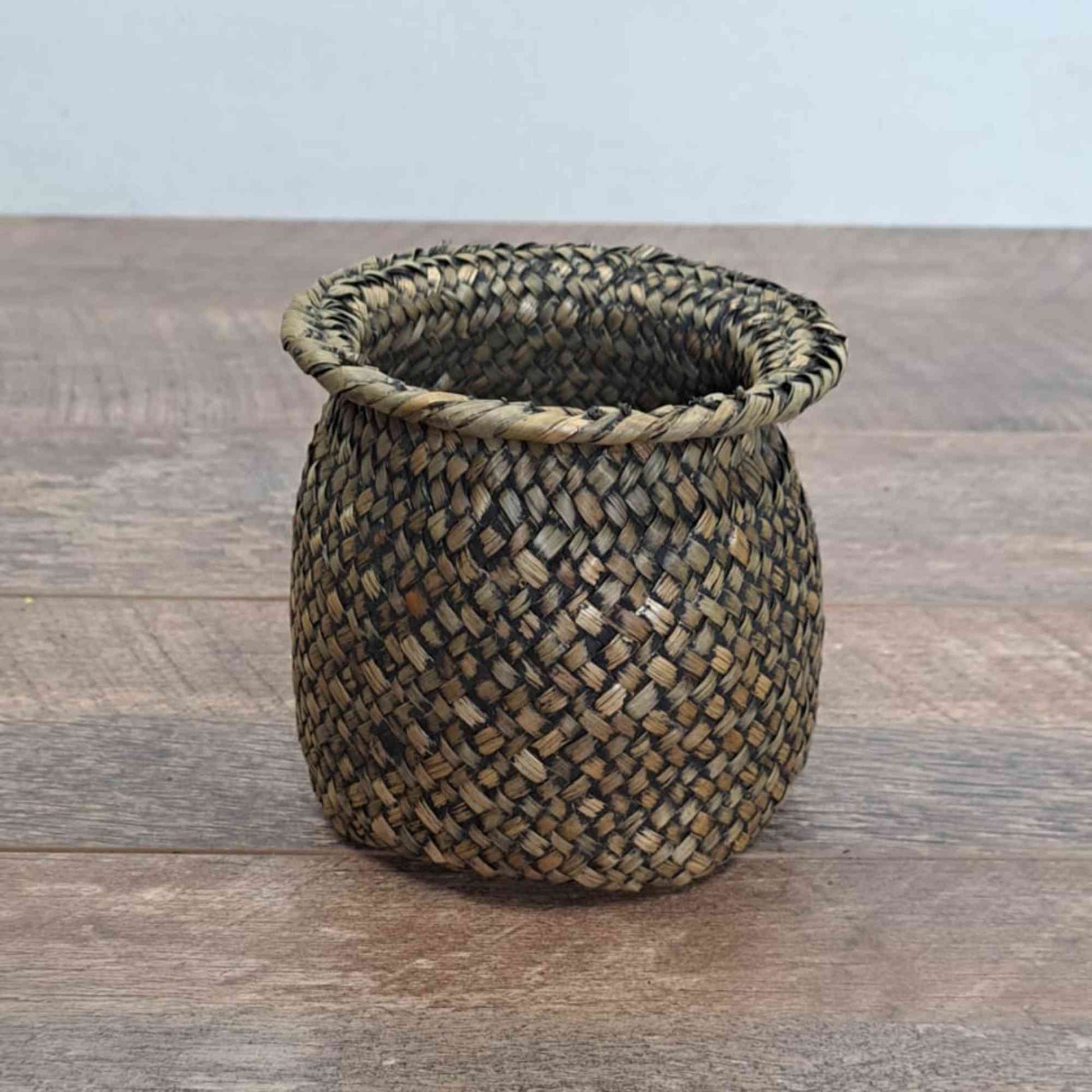 Native African Artisan Basket, Native Maasai Basket