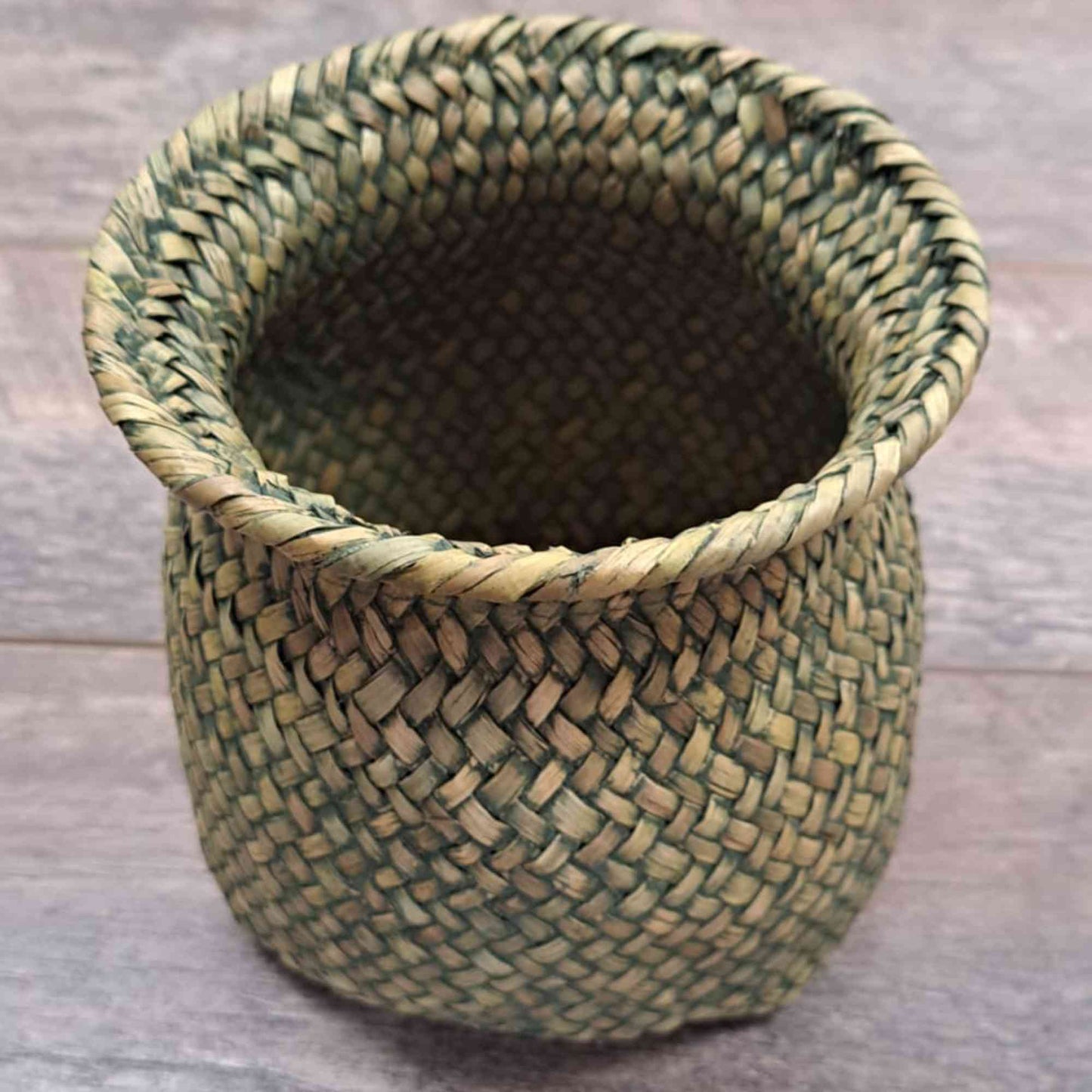 Native African Artisan Basket, Native Maasai Basket