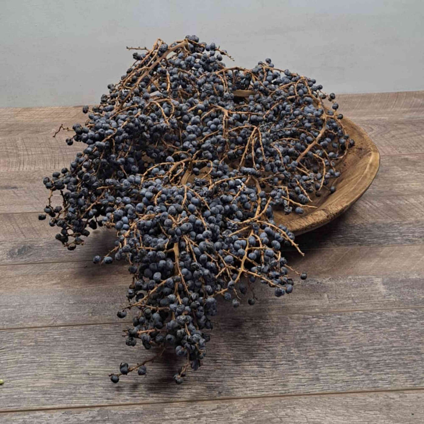 XXL Acai Berry Branch, 80cm Berries, Dried Acai Berries, Dried Palm Berries, Dried Brazilian Berries, Natural Florals, Natural Dried Florals