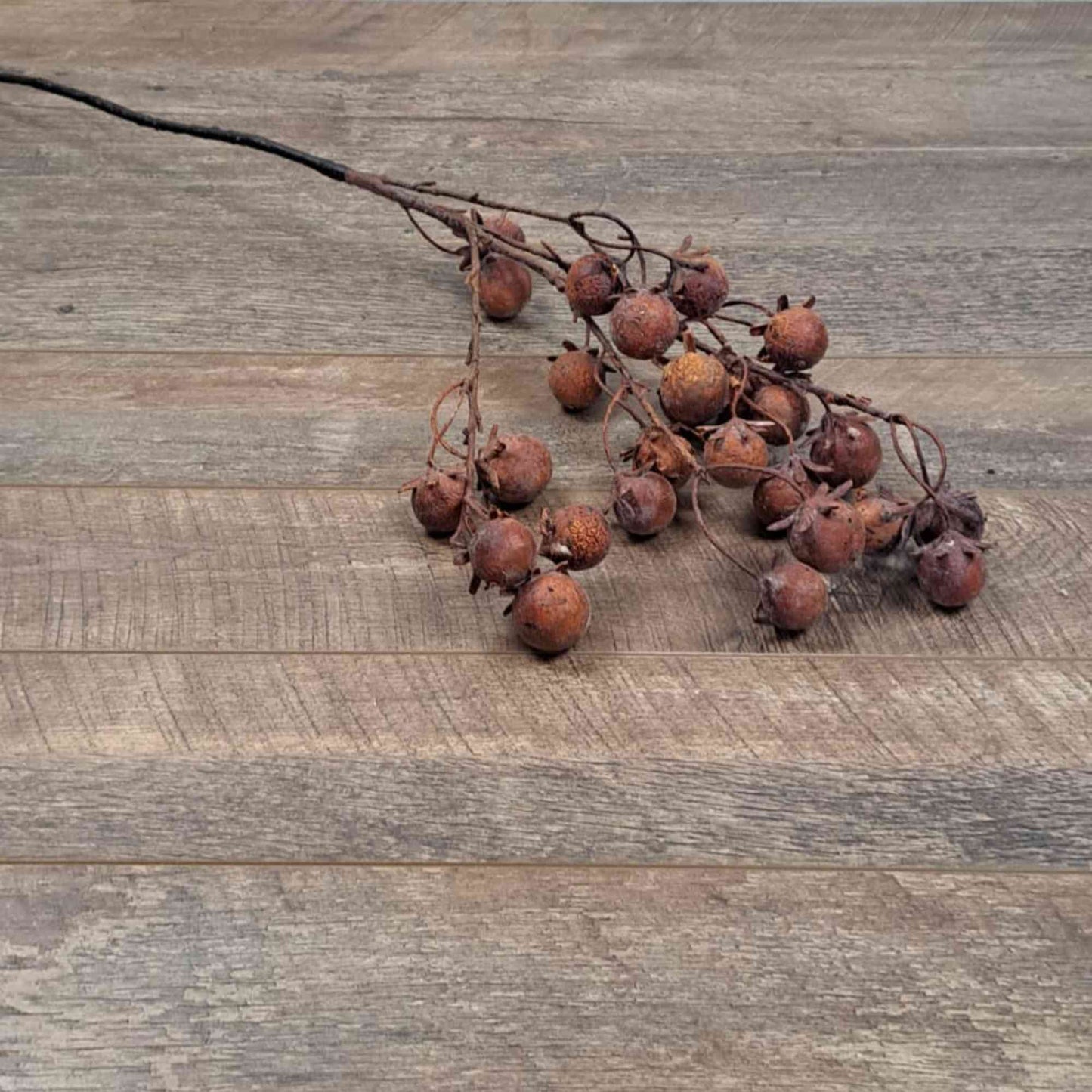 Artificial Foliage Mountain Ash Berry Branch