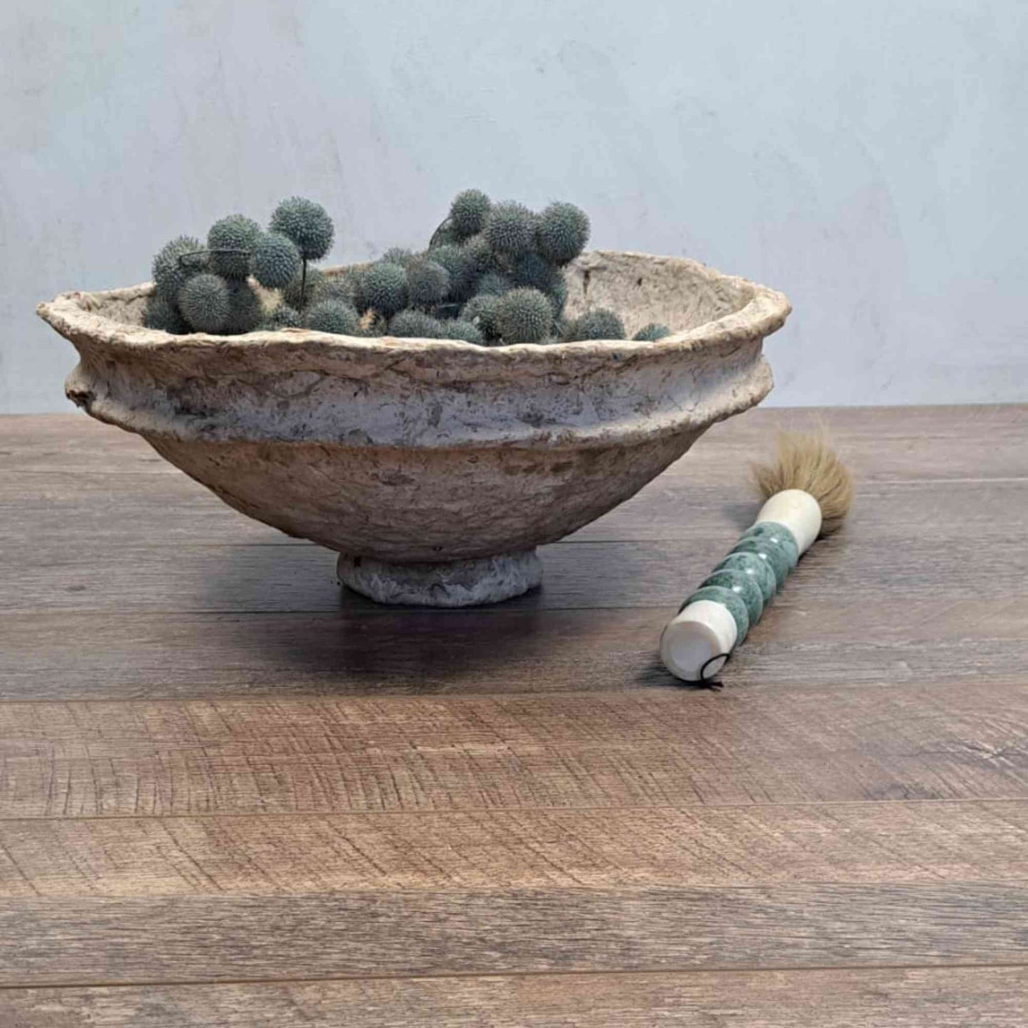 Indian Artisan Paper Mache Bowl