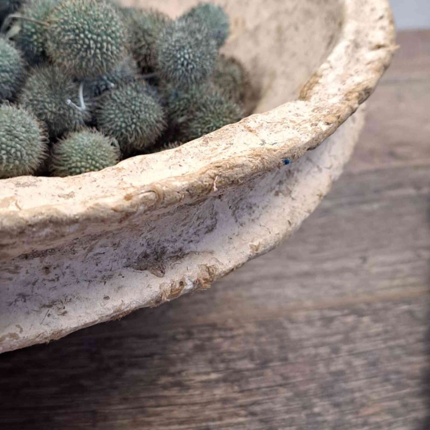 Indian Artisan Paper Mache Bowl