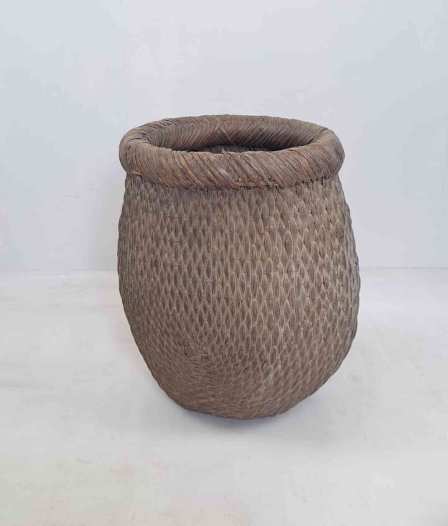 Antique Chinese Woven Basket