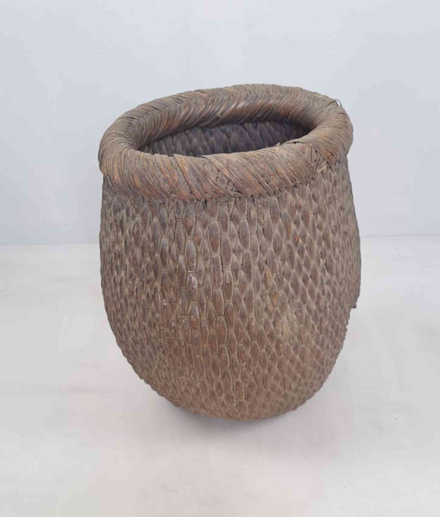 Antique Chinese Woven Basket