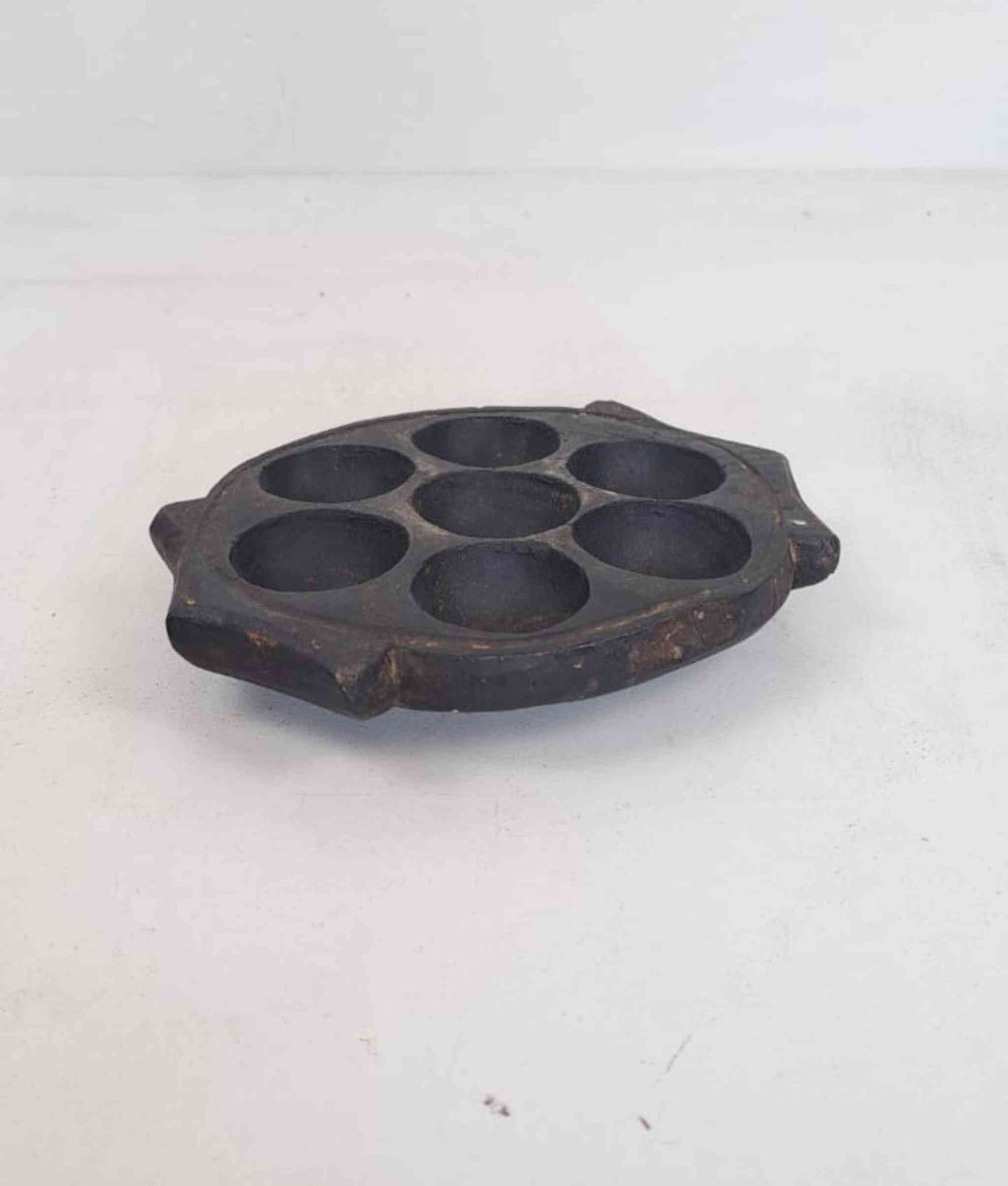 Antique Indian Stone Idli Tray