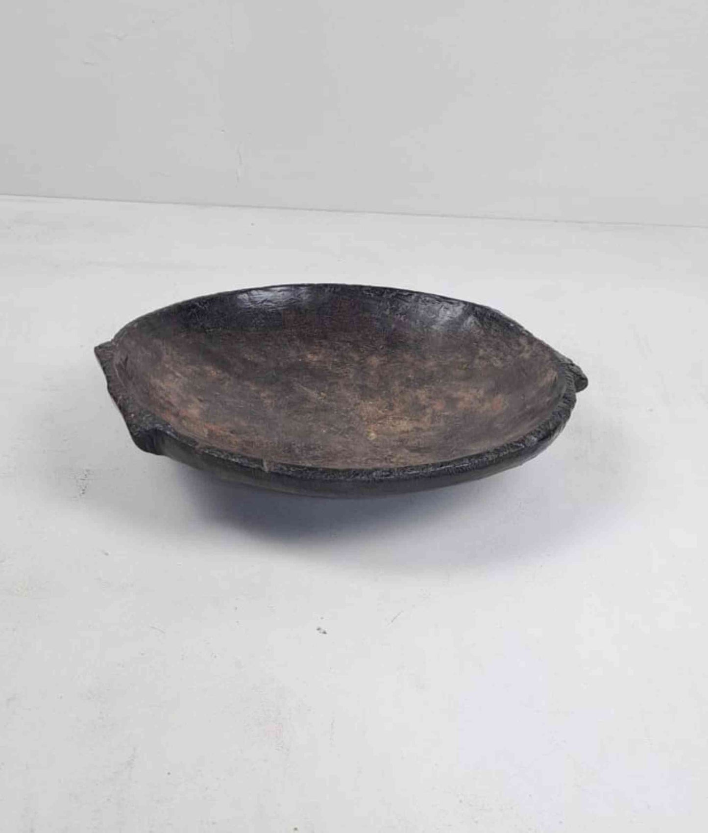 Vintage Carved Stone Platter - India