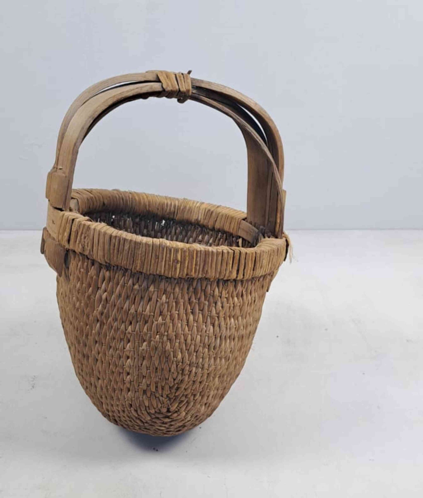 antique chinese basket vintage chinese basket antique woven basket antique wicker basket, vintage wicker basket, woven basket decor, woven reed basket, vintage handmade basket, chinese woven basket