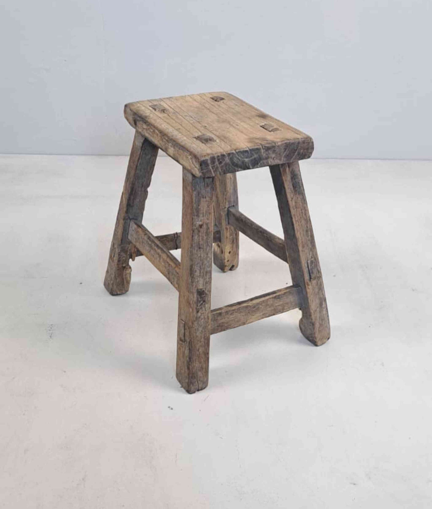 Antique Chinese Milking Stool, Rustic Stool, Decor Stool, Vintage Milking Stool, Antique Stool, Chinese Decor Stool, Unique Milking Stool, Interior Design Prop, Old Milking Stool, Handcrafted Chinese Stool