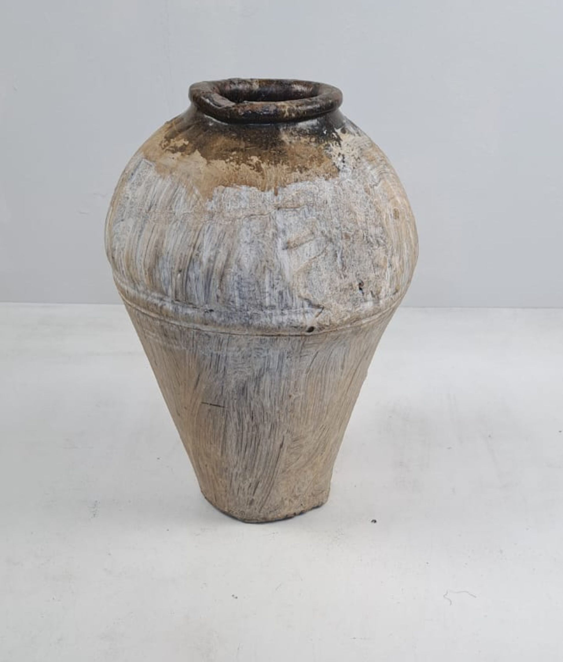 stone pot vintage stone pot vintage olive jar handled vase antique stone pot antique olive jar vintage stone pottery