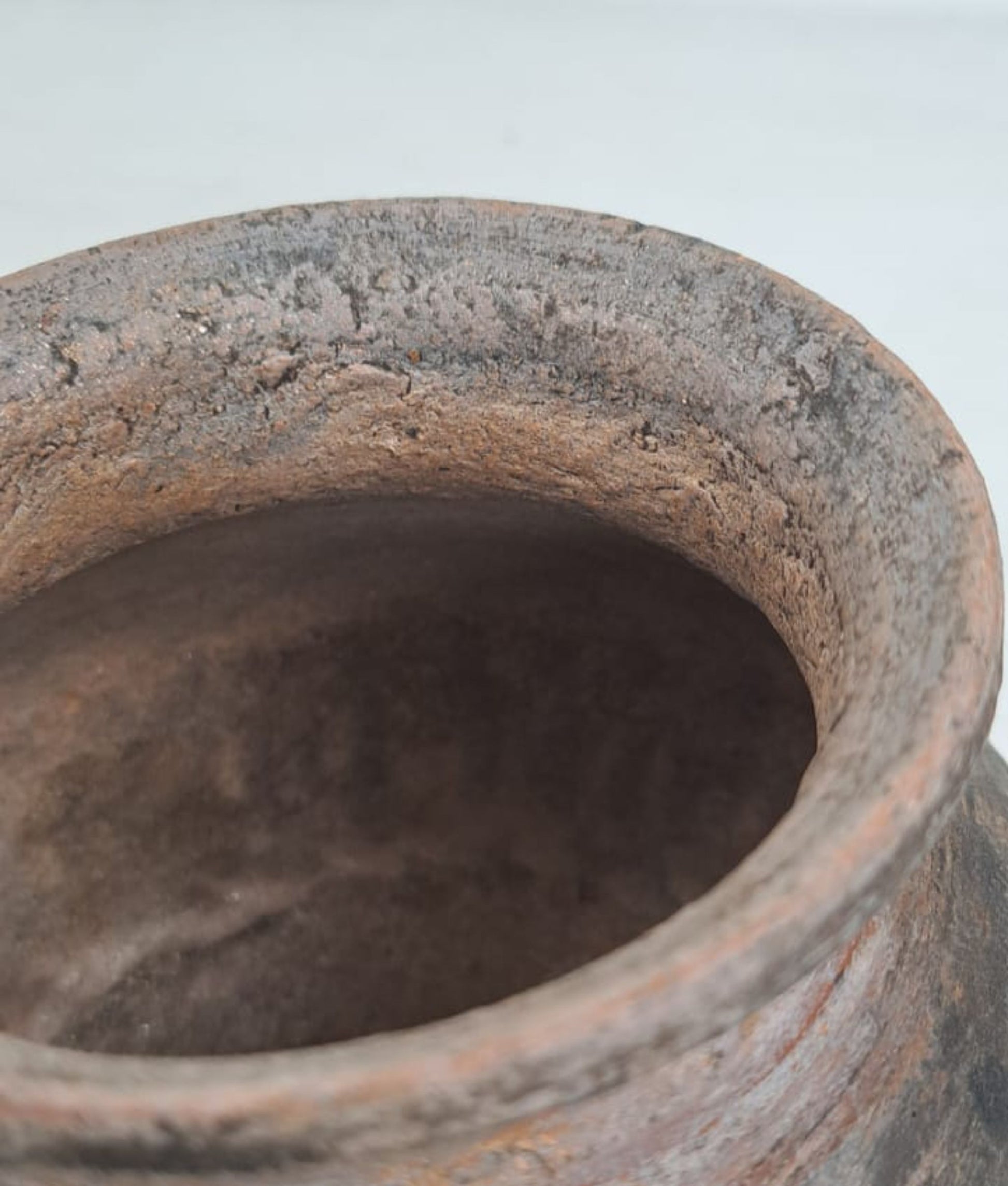 Vintage Clay Vessel - Rounded Base
