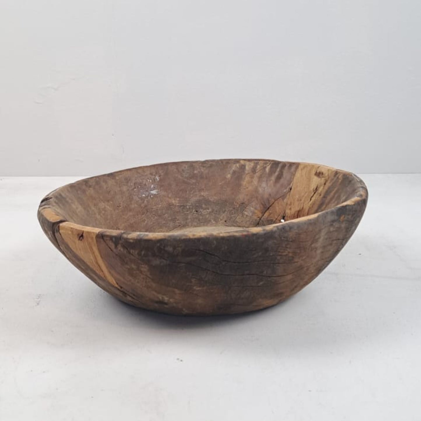Vintage Artisan Wooden handcarved Bowl