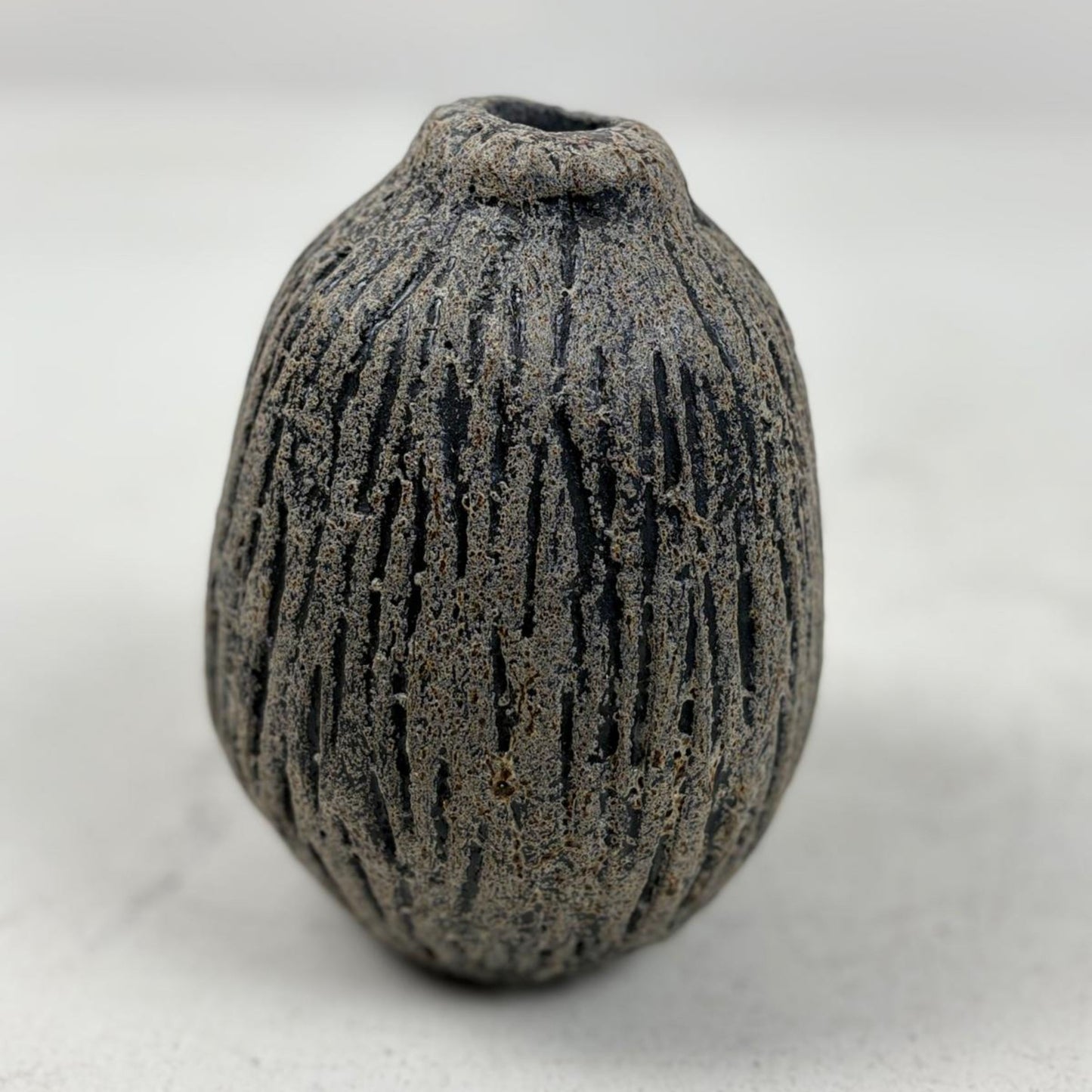 Vintage Clay Vessel - textured