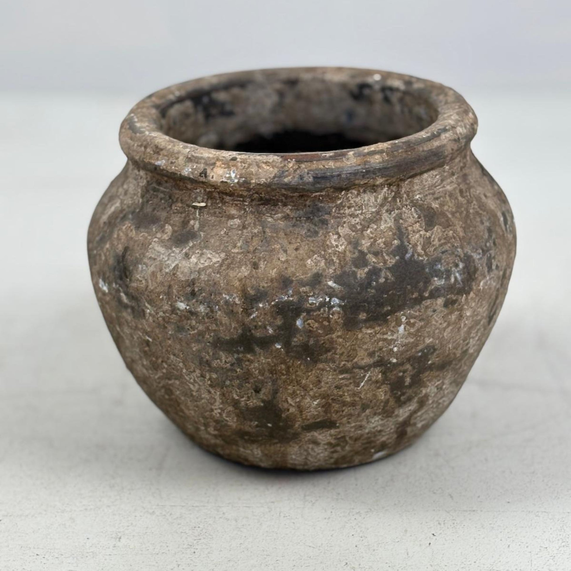 Vintage Stone Pot