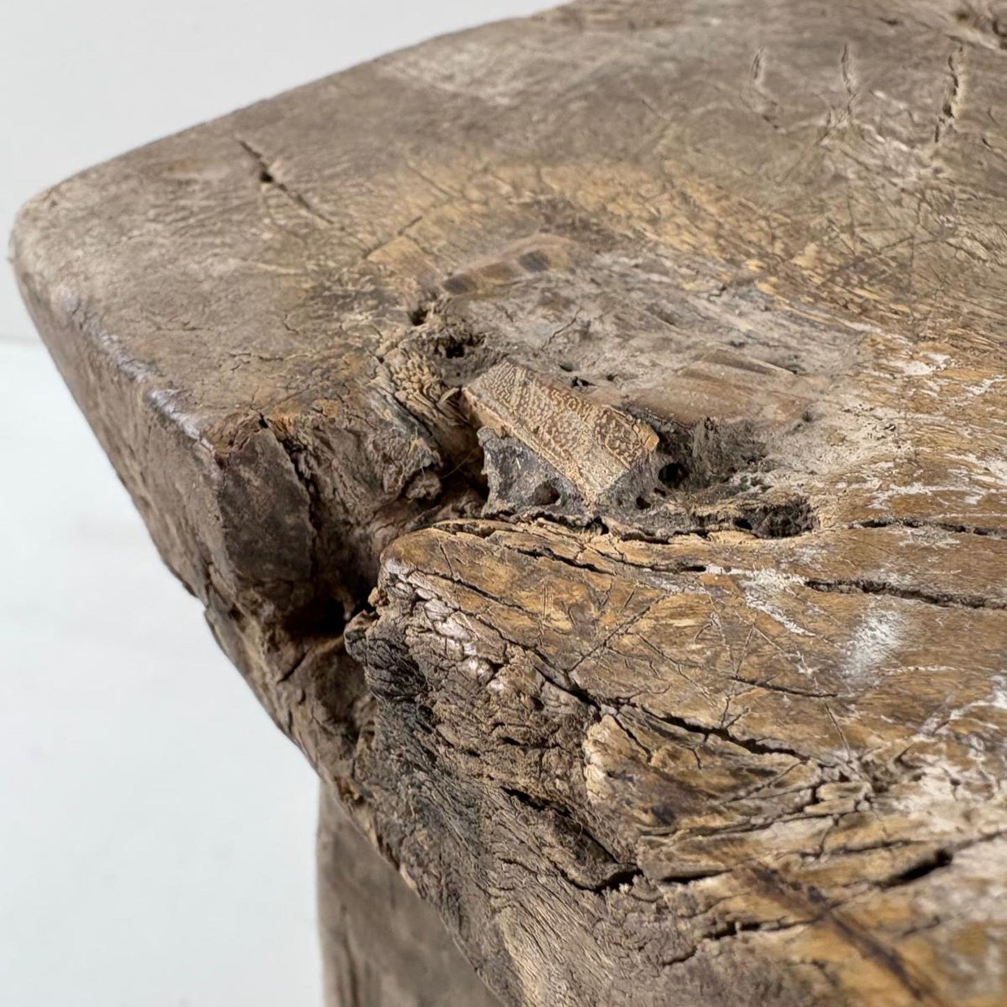Antique Chinese Milking Stool Handmade