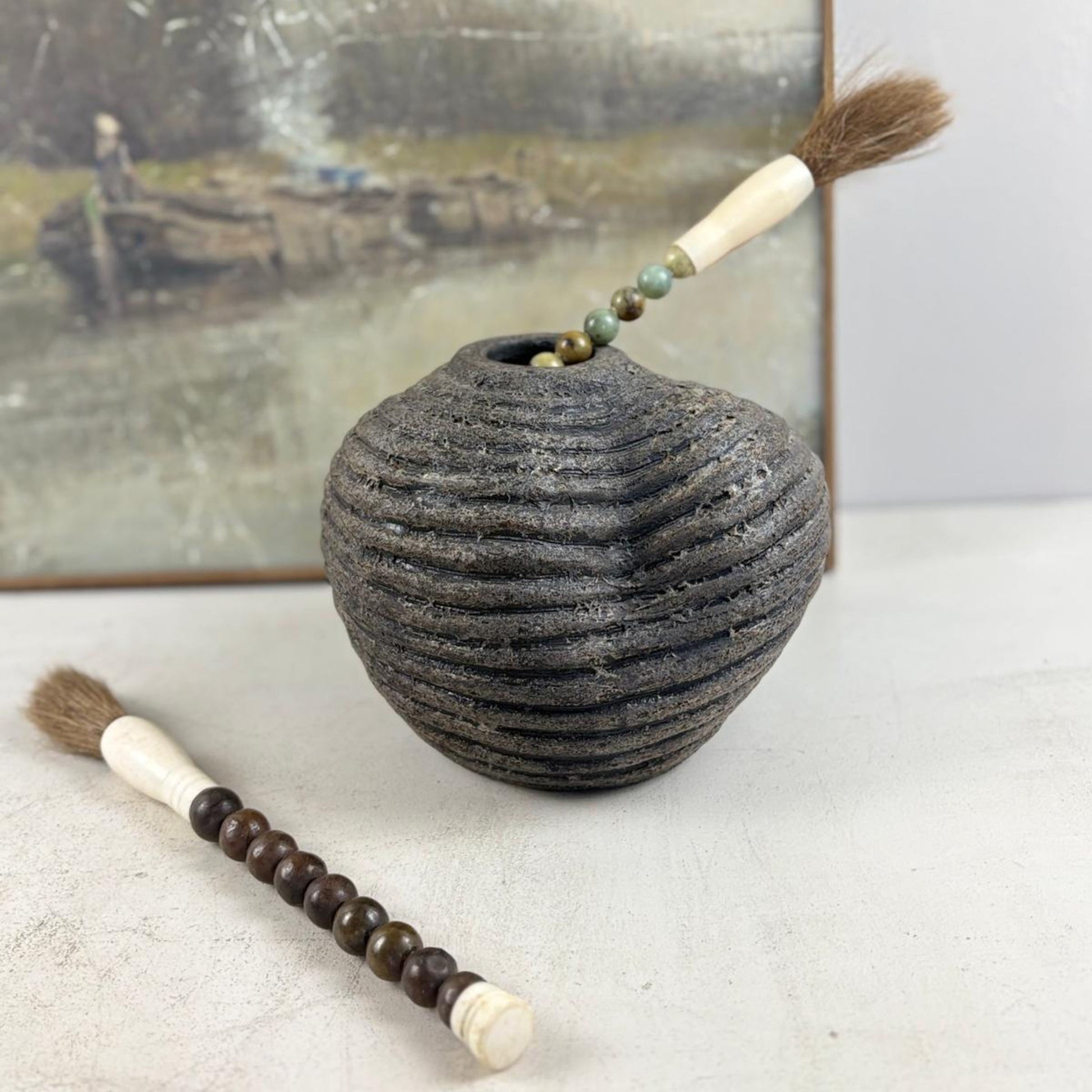 Vintage Handmade Vase - The Netherlands
