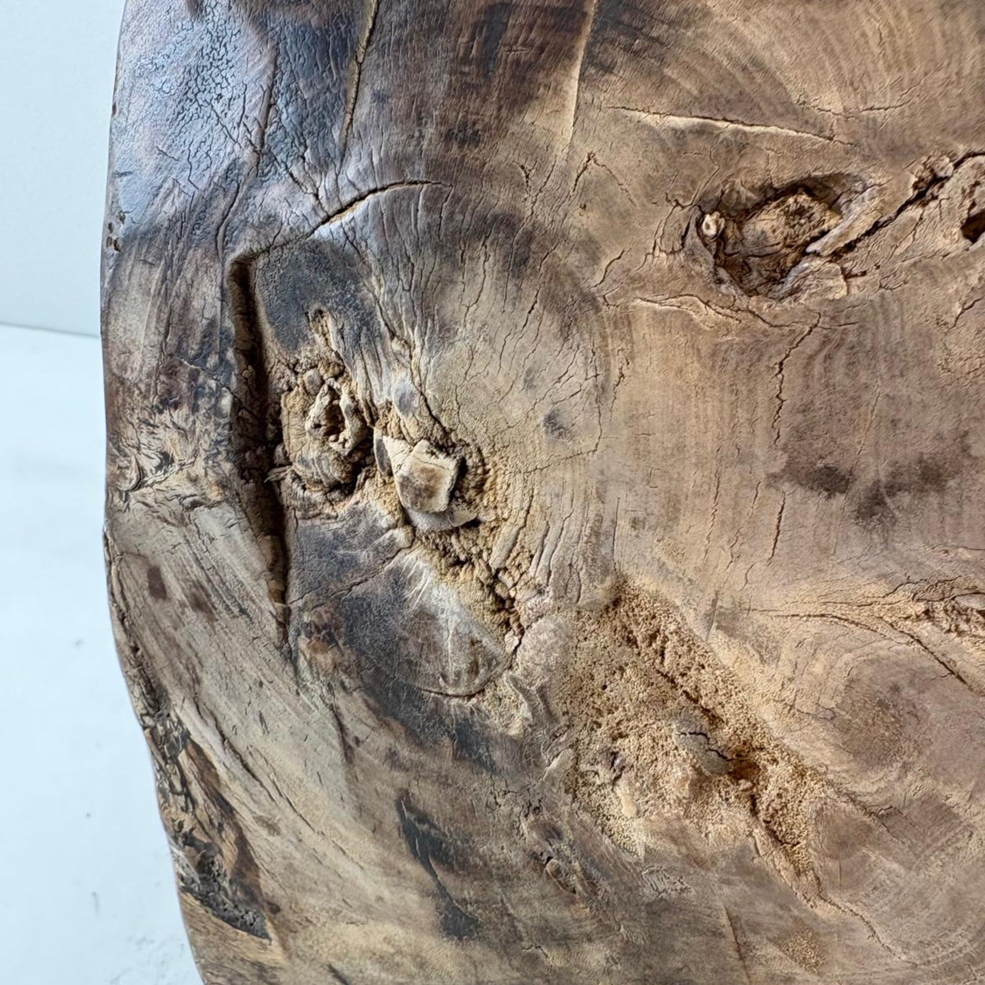 Antique Wooden Dough Bowl - Gamai, Qinghai Province, Tibet