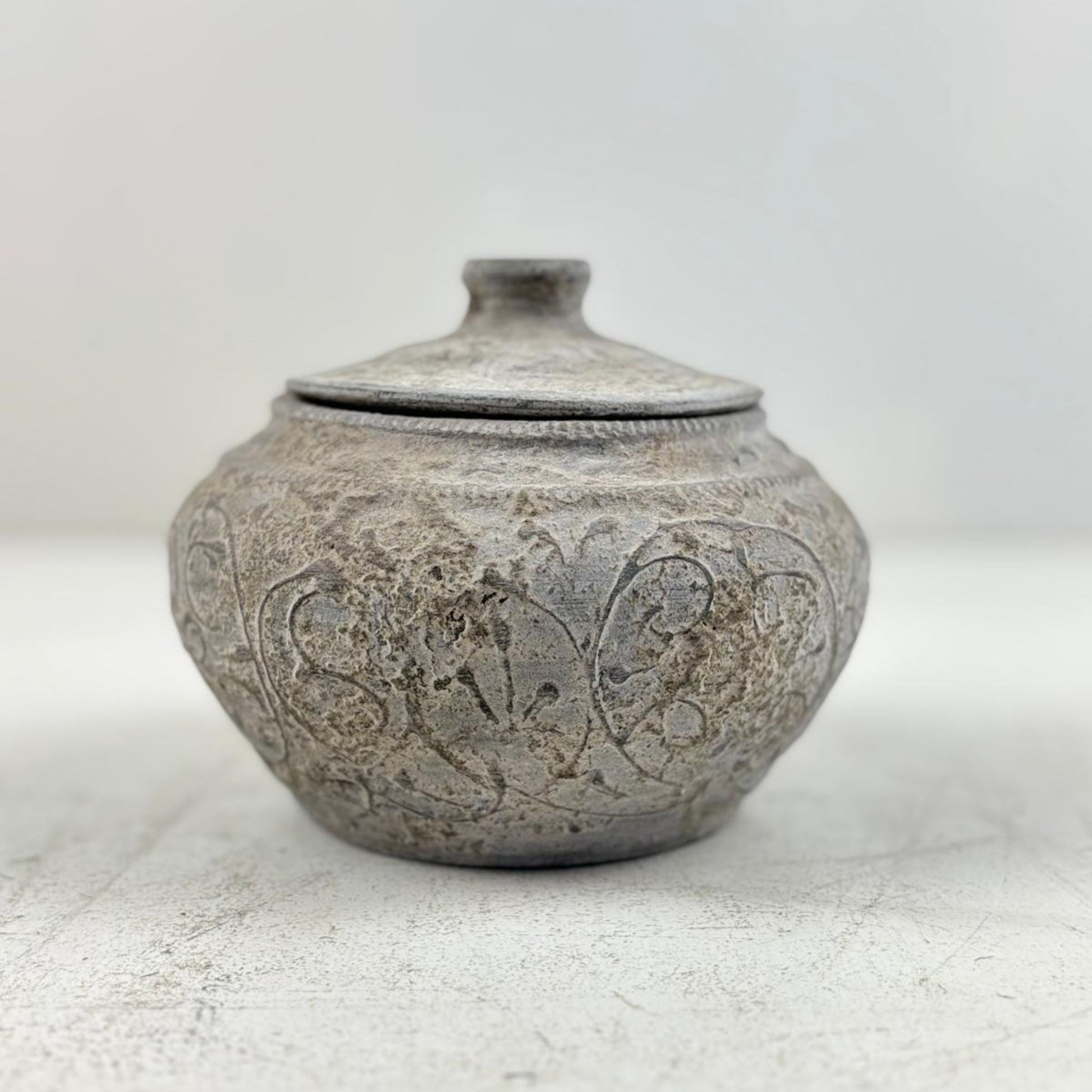 Lidded Pot from Nepal