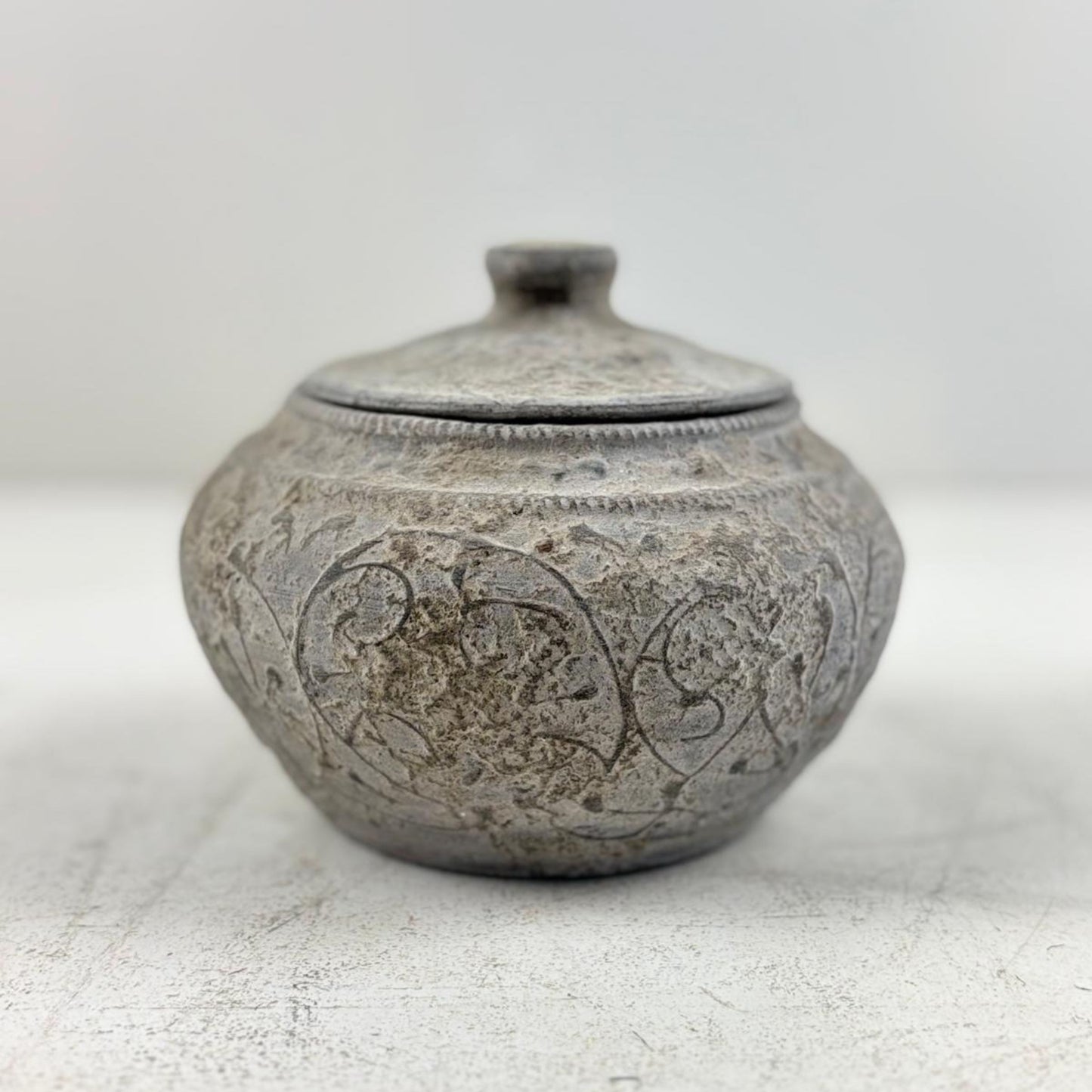 Lidded Pot from Nepal