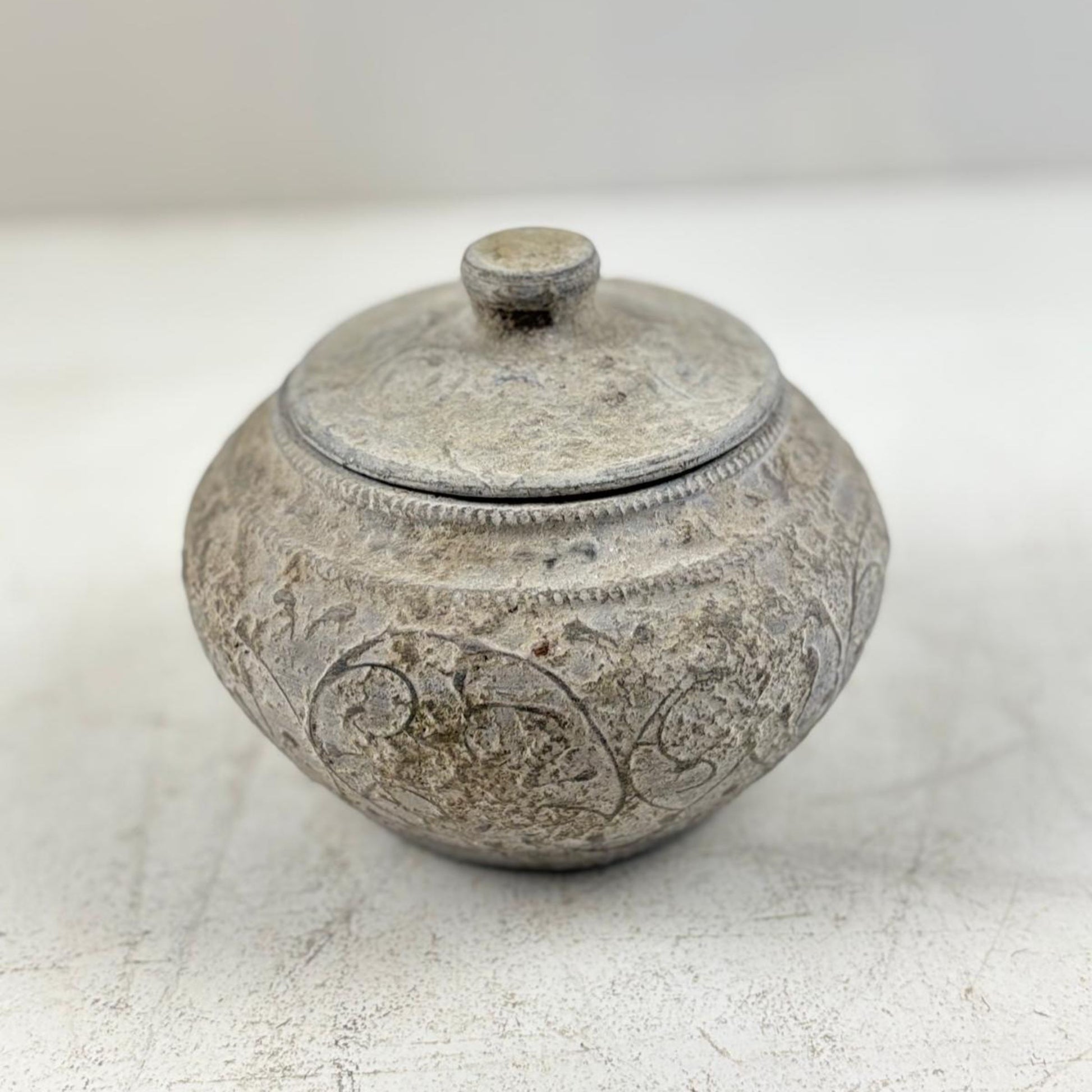 Lidded Pot from Nepal